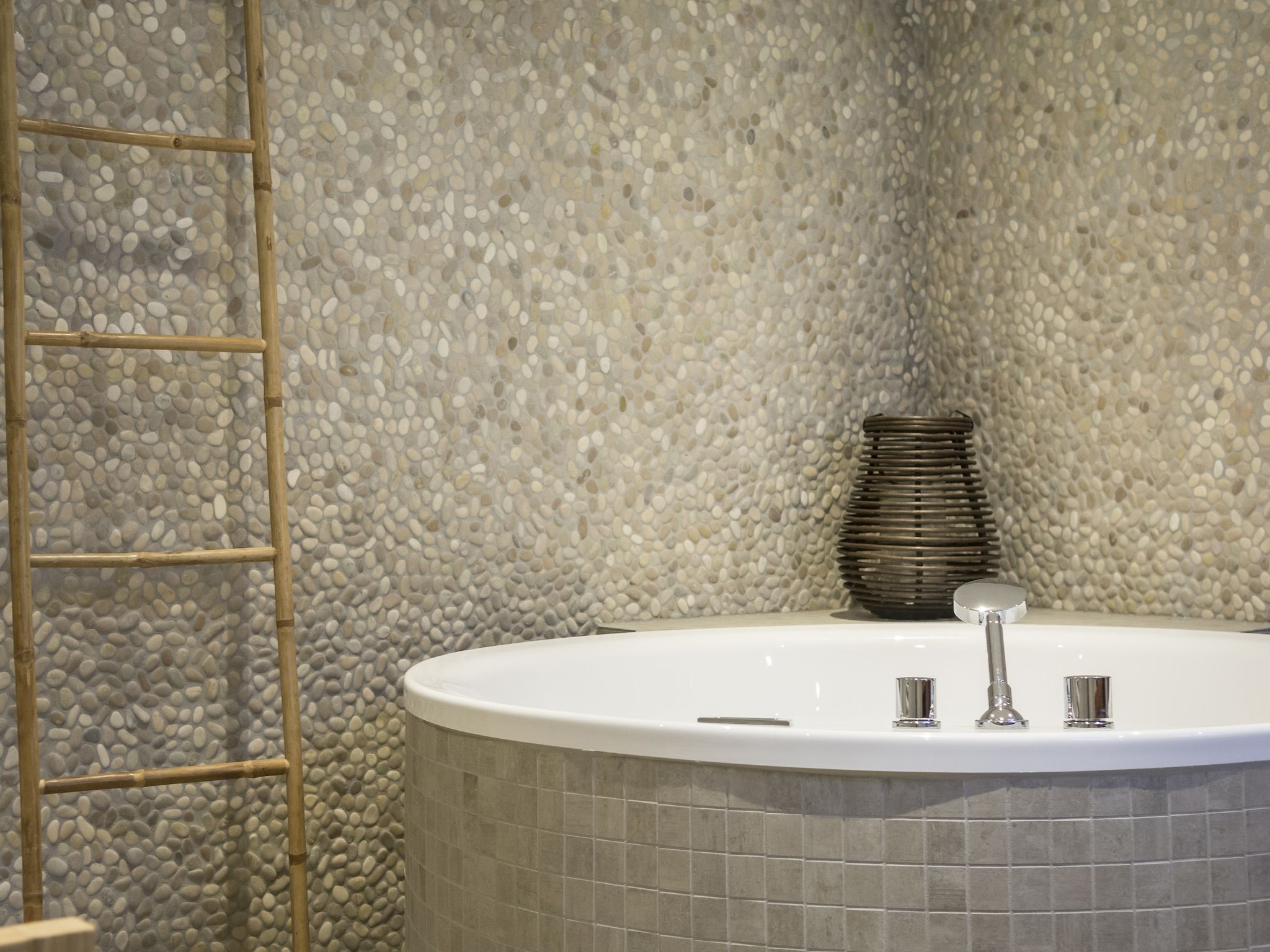 De badkamer van Villa Bouwlust F Wellness in De Cocksdorp Texel