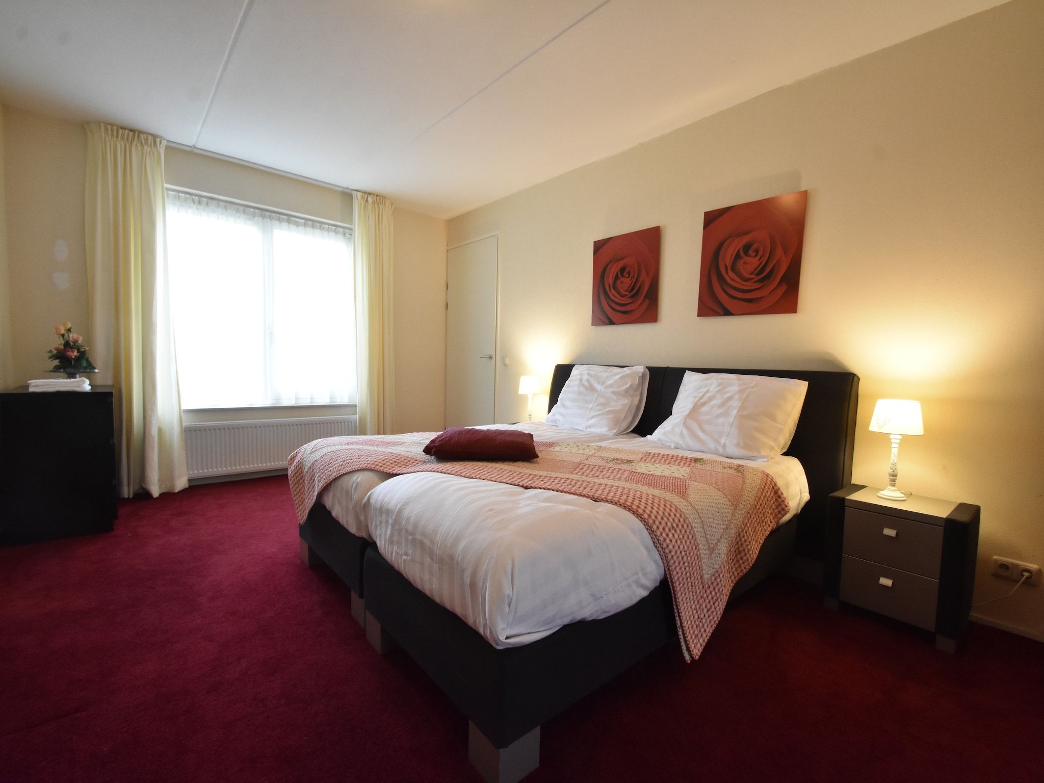 Een slaapkamer van Bosruiter in Zeewolde