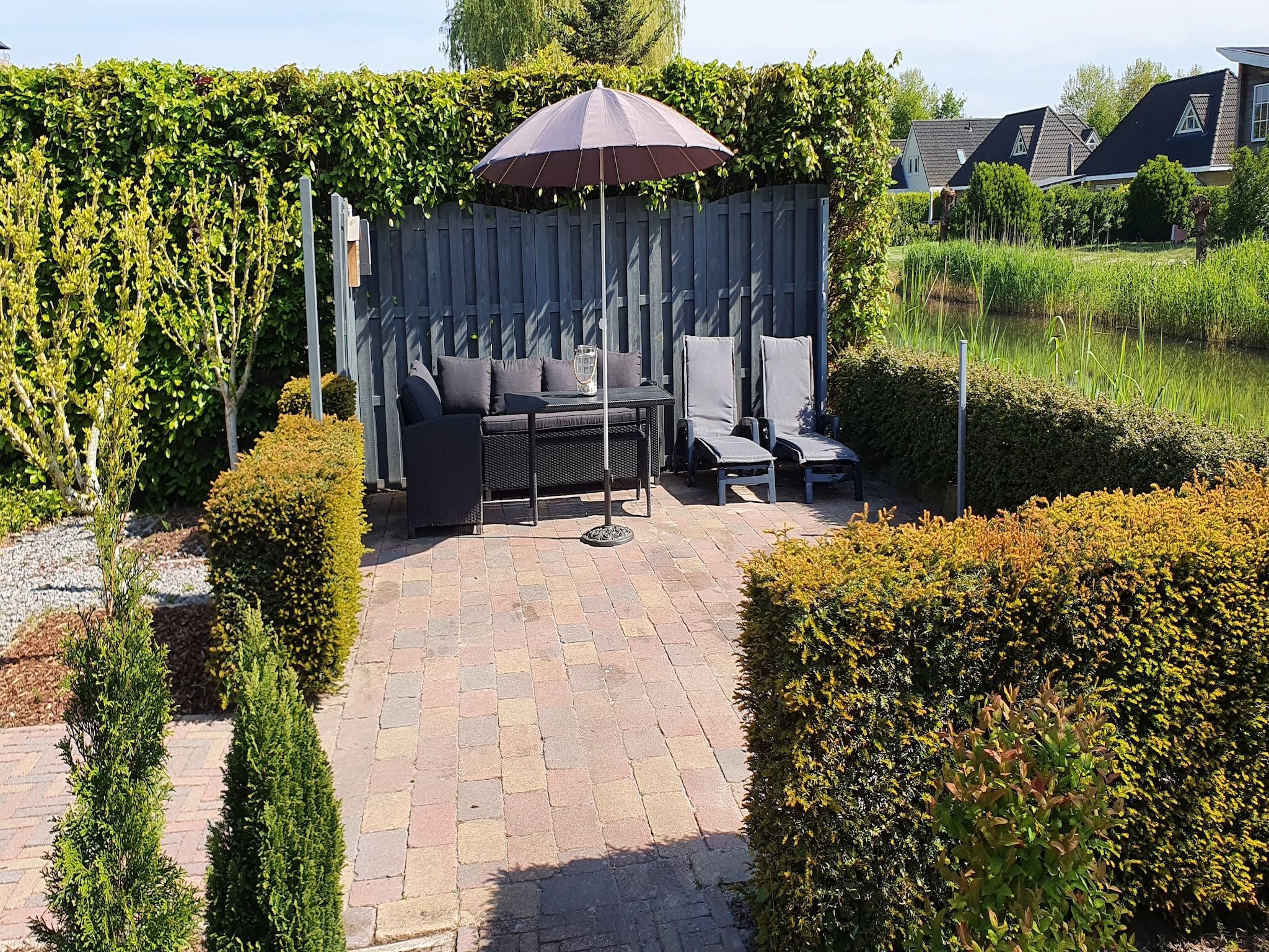 De tuin van Bosruiter in Zeewolde