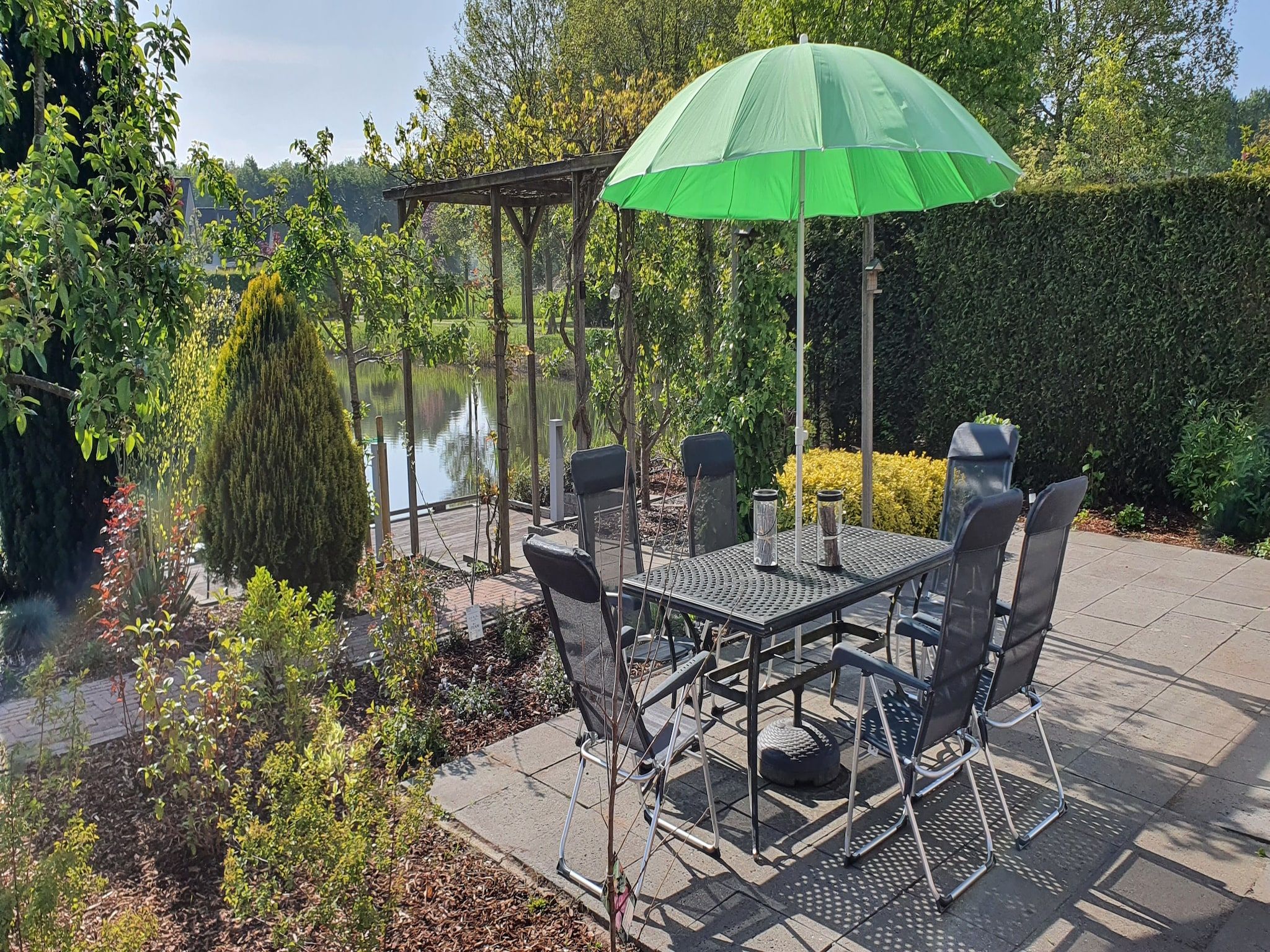 Het terras van Bosruiter in Zeewolde