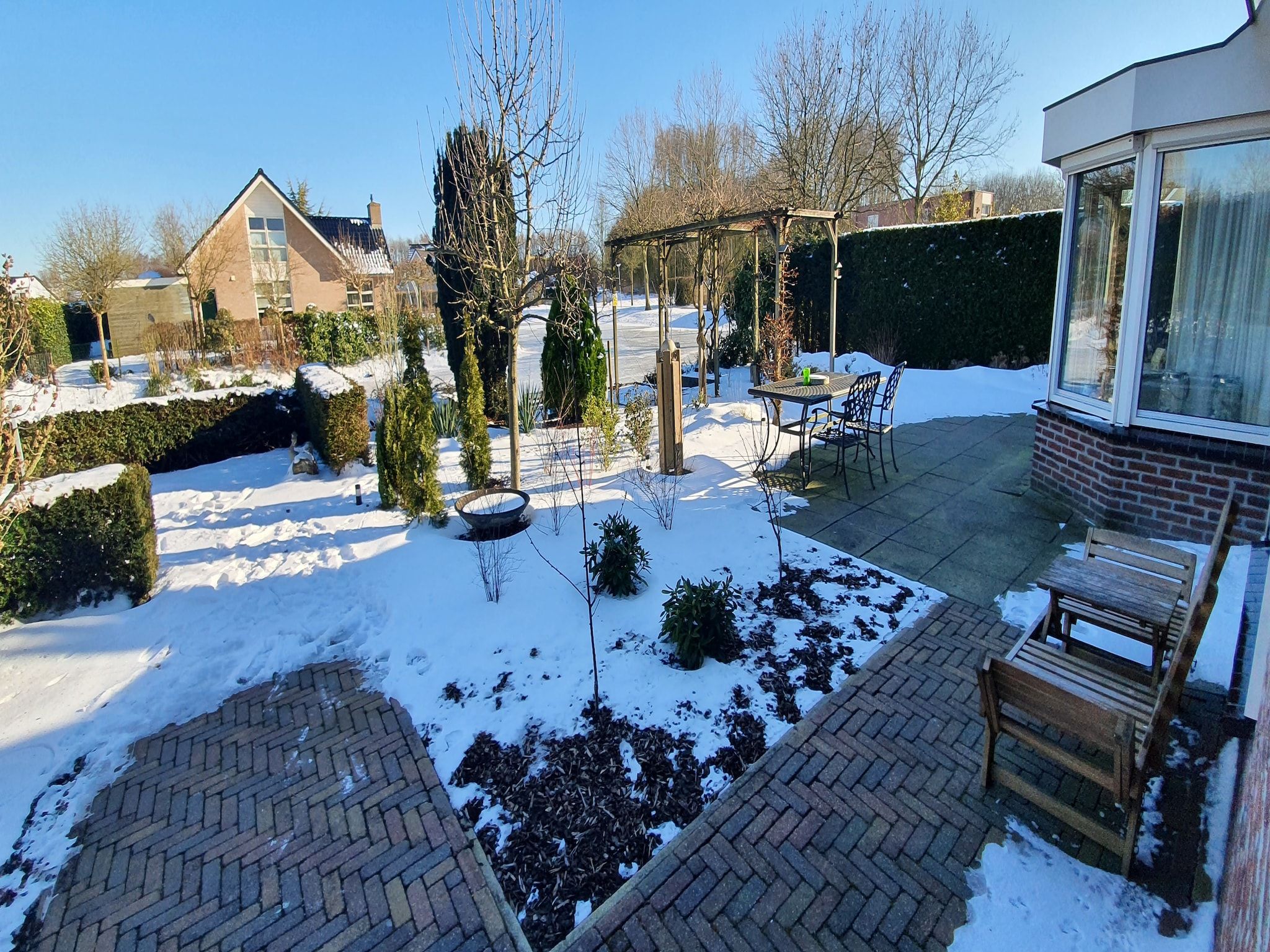 De tuin van Bosruiter in Zeewolde