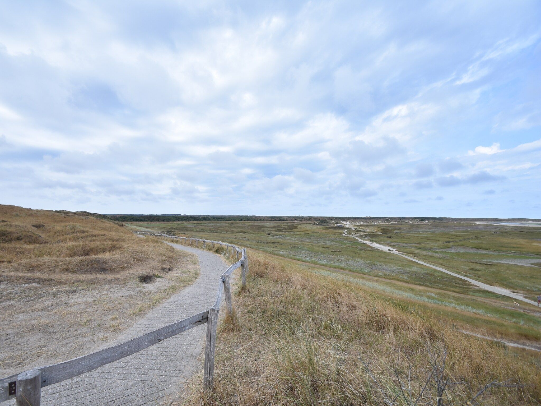 De omgeving van Hodshonstraat B-10 in de Cocksdorp Texel