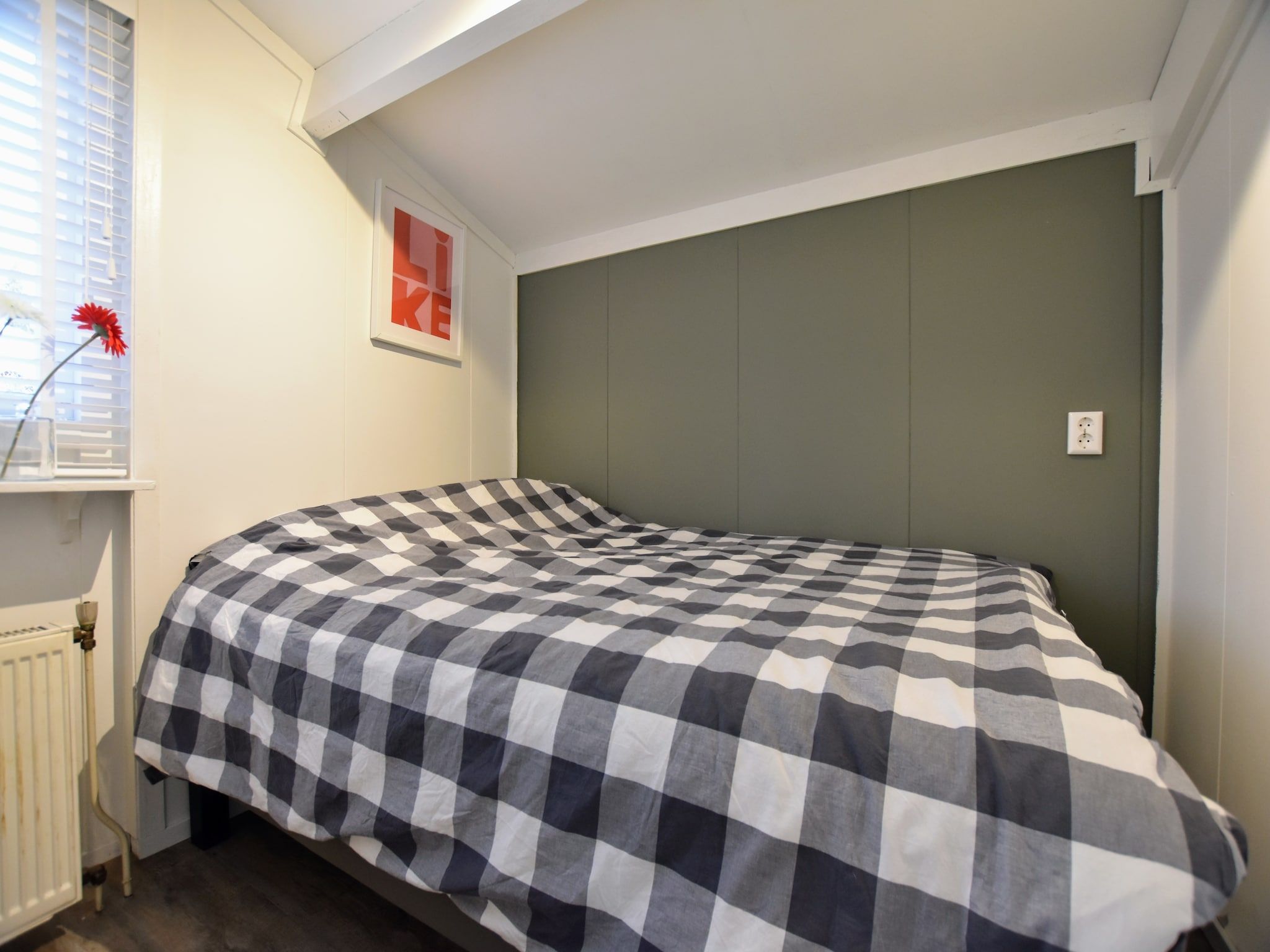 Een slaapkamer van 't Voortsche Boshuys in Voorthuizen