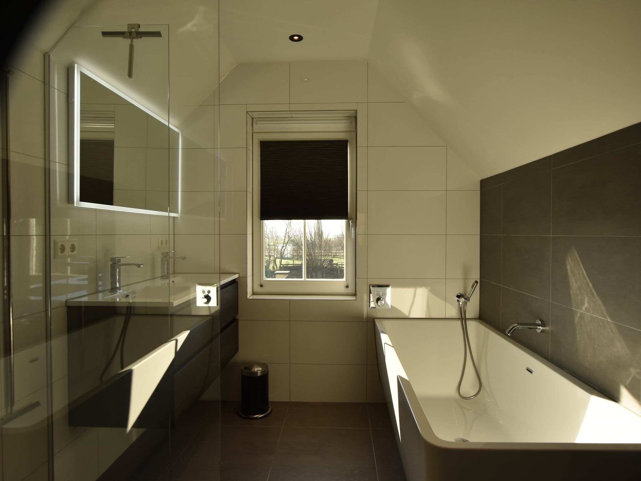 De badkamer van Scoreldame 6-persoons in Schoorldam