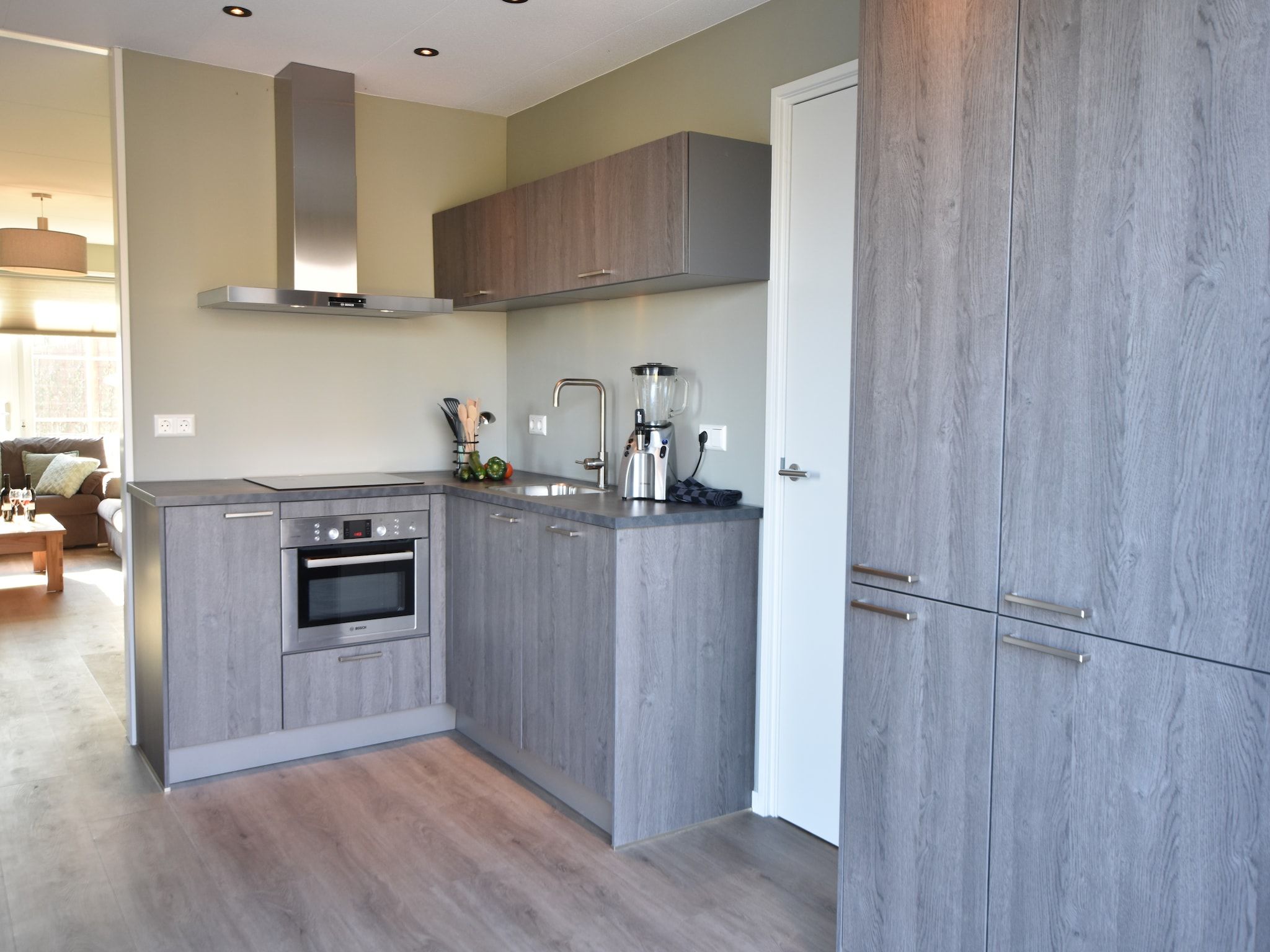 De keuken van Scoreldame 6-persoons in Schoorldam