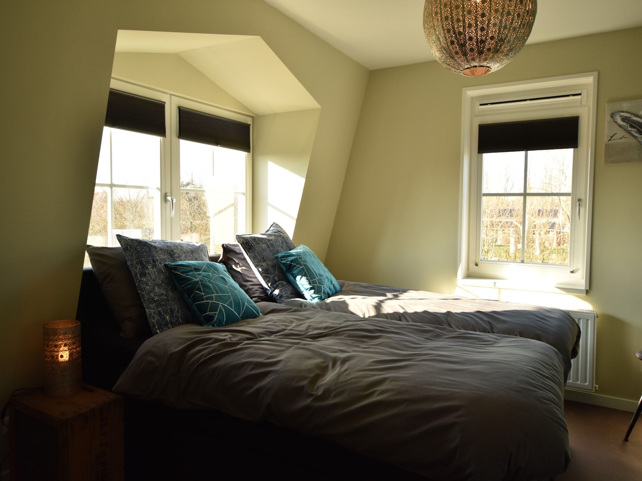 Een slaapkamer van Scoreldame 6-persoons in Schoorldam