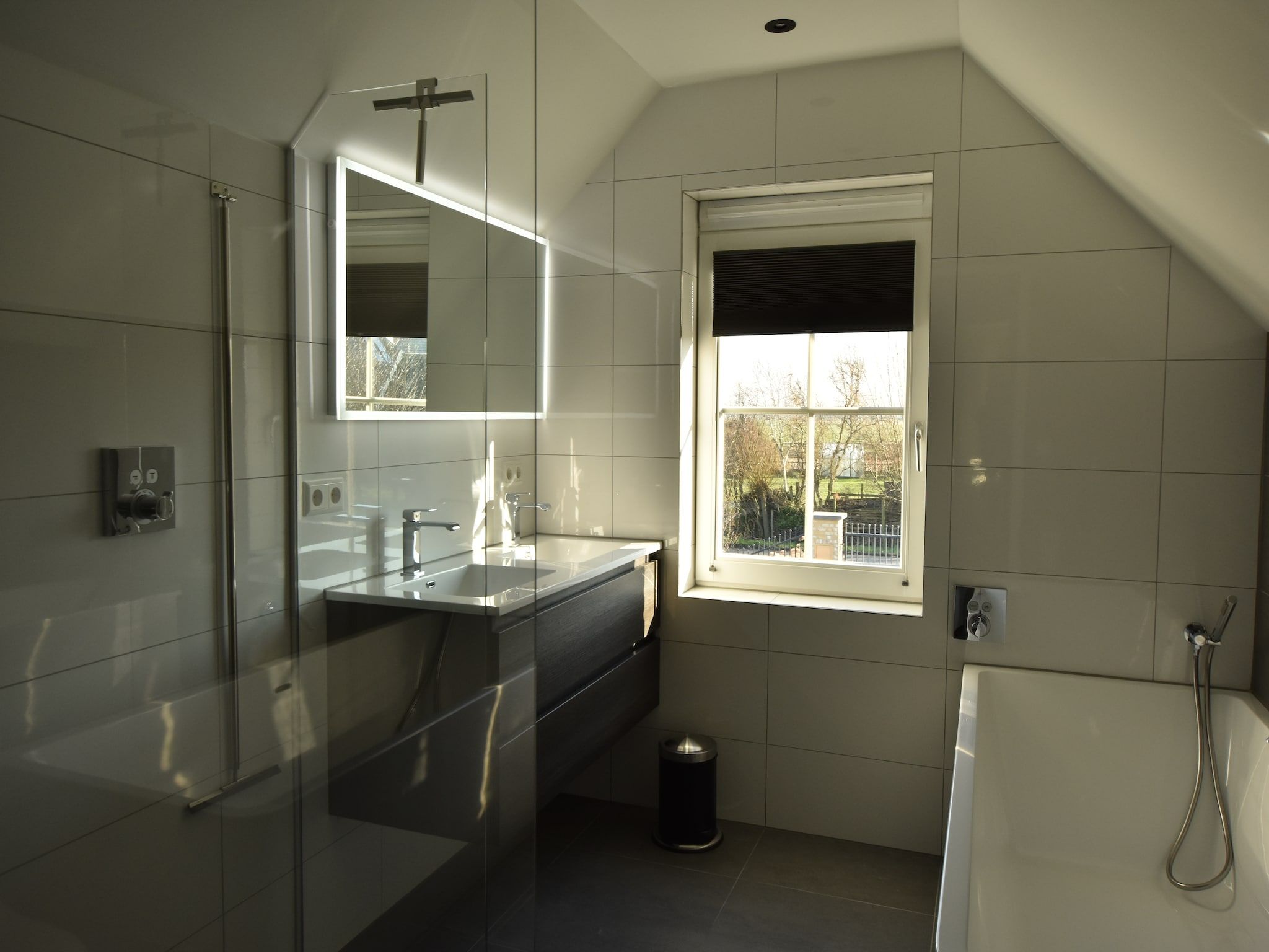 De badkamer van Scoreldame 6-persoons in Schoorldam