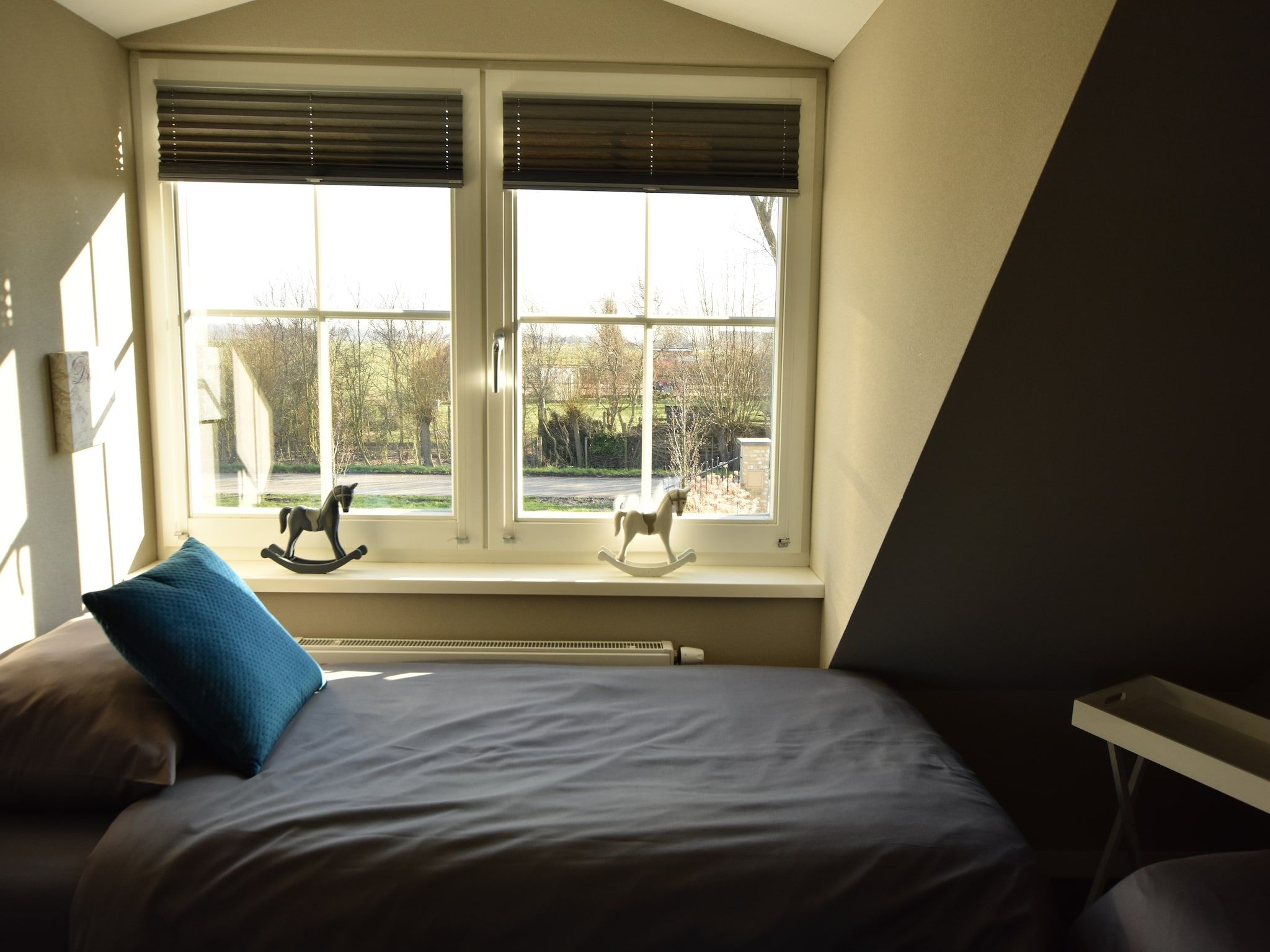 Een slaapkamer van Scoreldame XL in Schoorldam