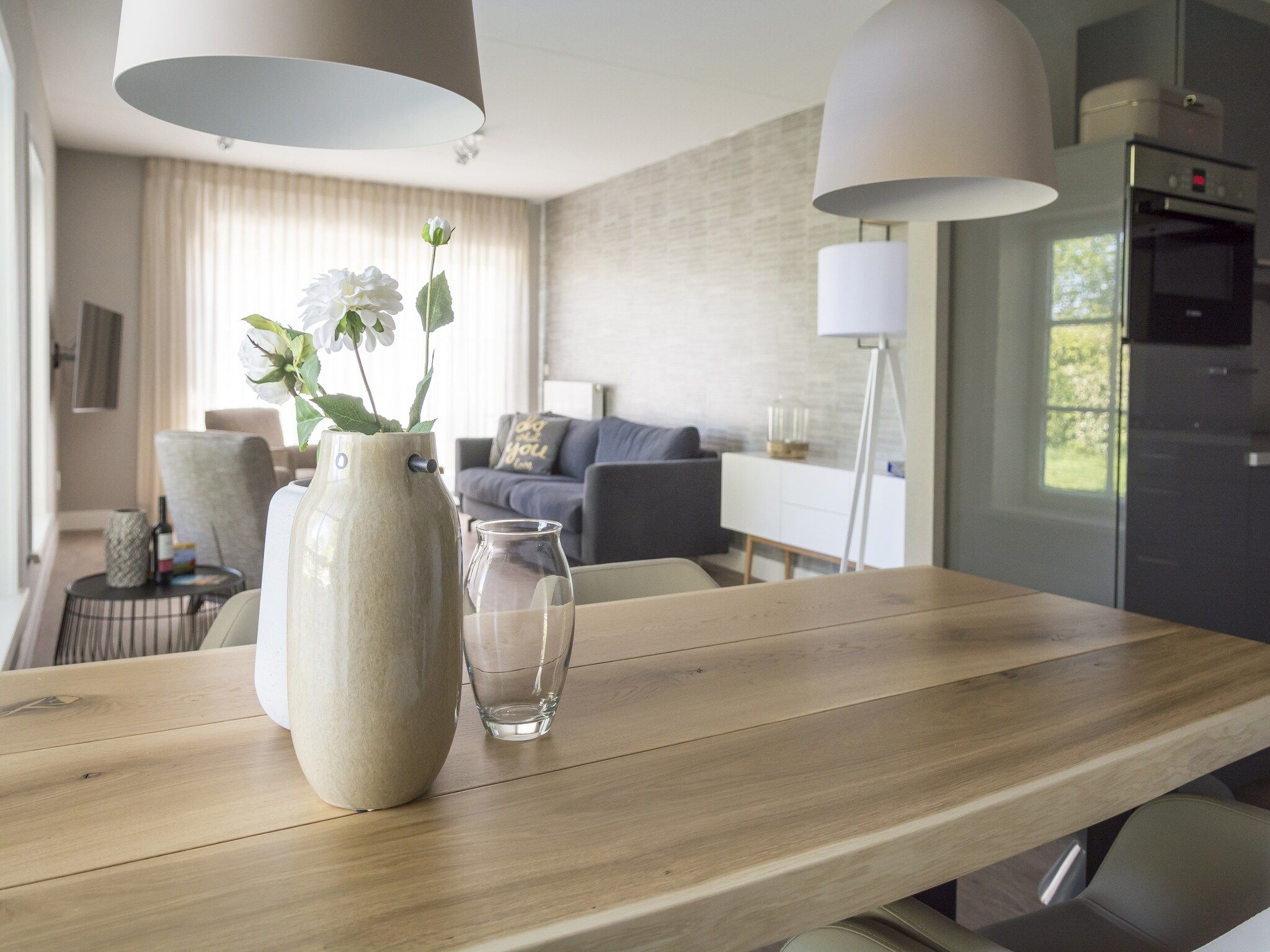 De eetkamer van Bouwlust G13 in De Cocksdorp Texel