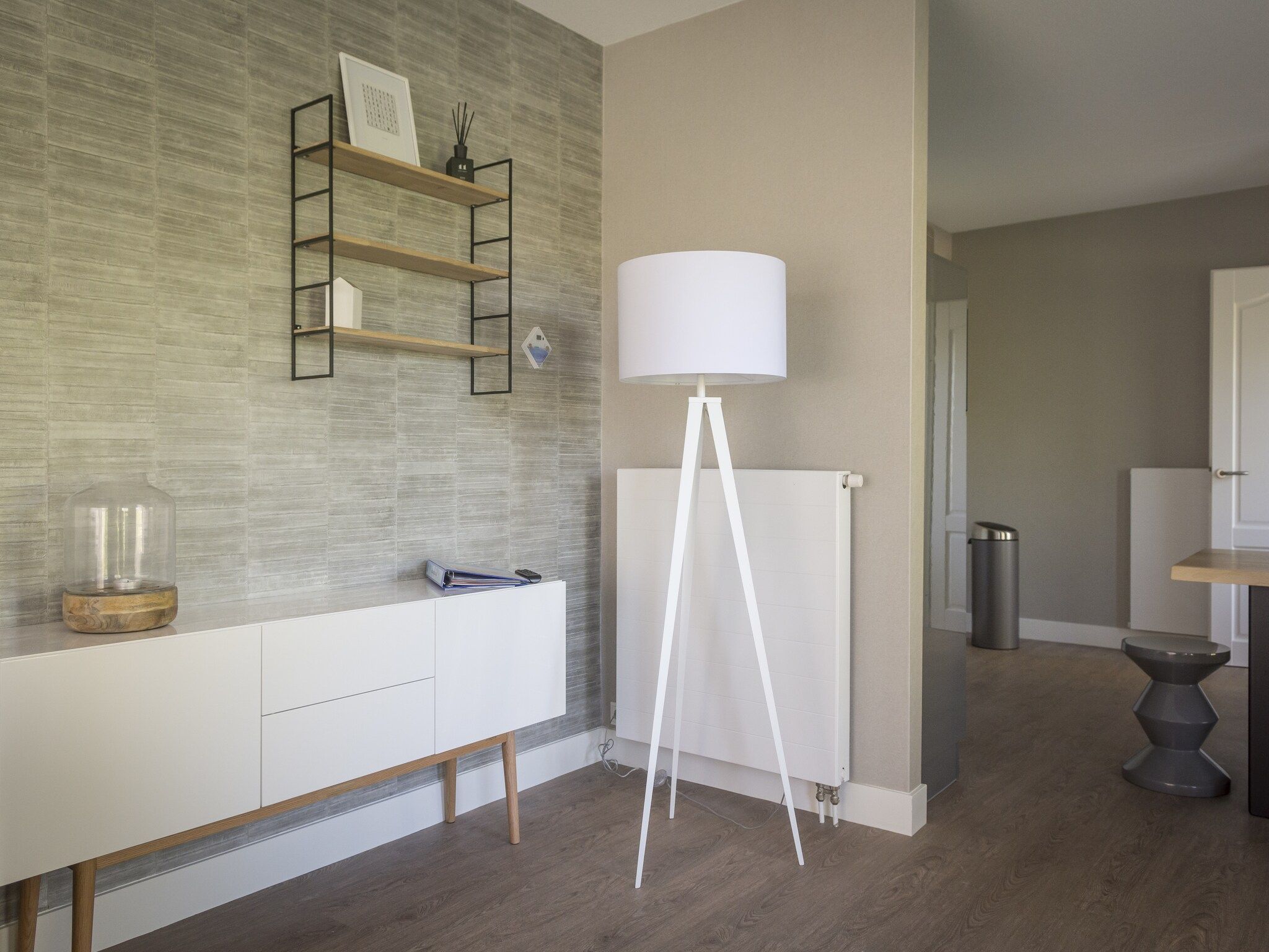 De woonkamer van Bouwlust G13 in De Cocksdorp Texel