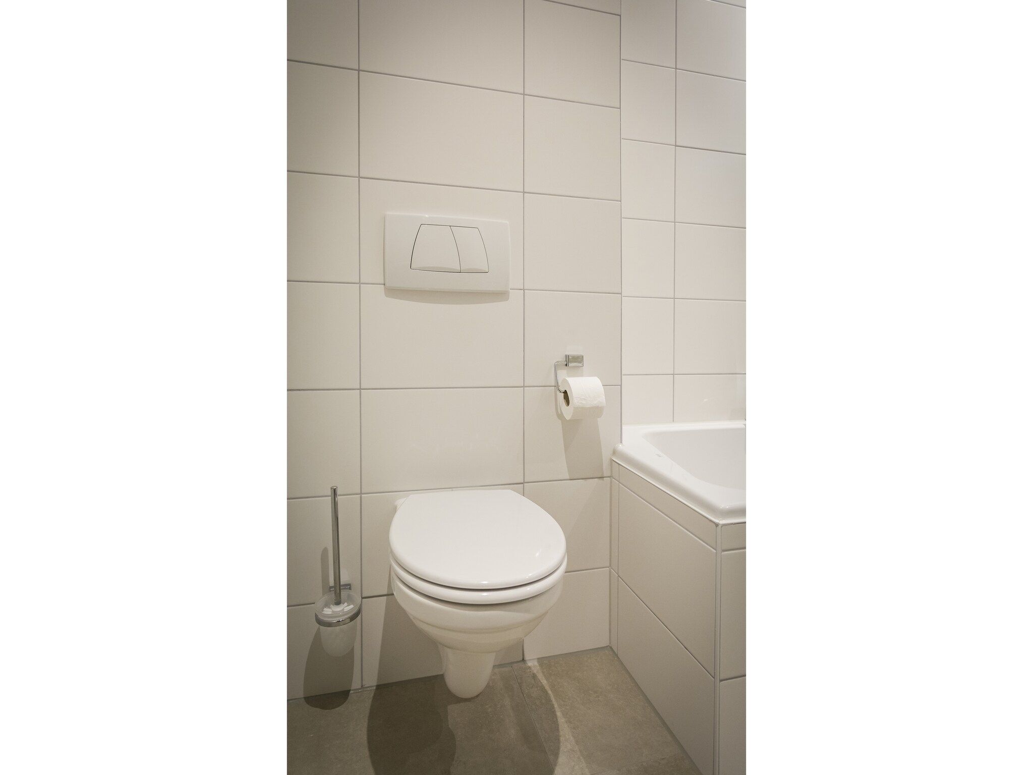 De badkamer van Bouwlust G13 in De Cocksdorp Texel