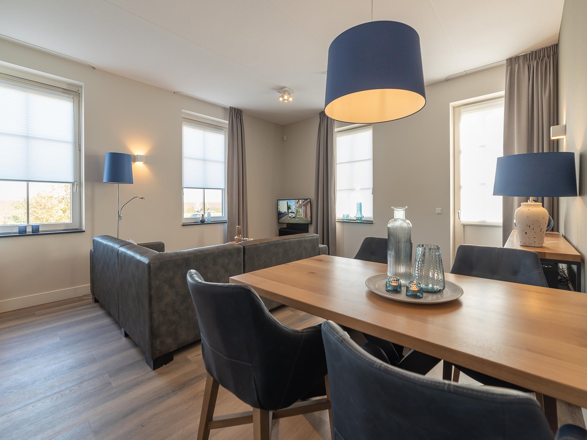 De woonkamer van Zeeuwse Parel Appartement 4 pers 1 bdk - 2 in Colijnsplaat