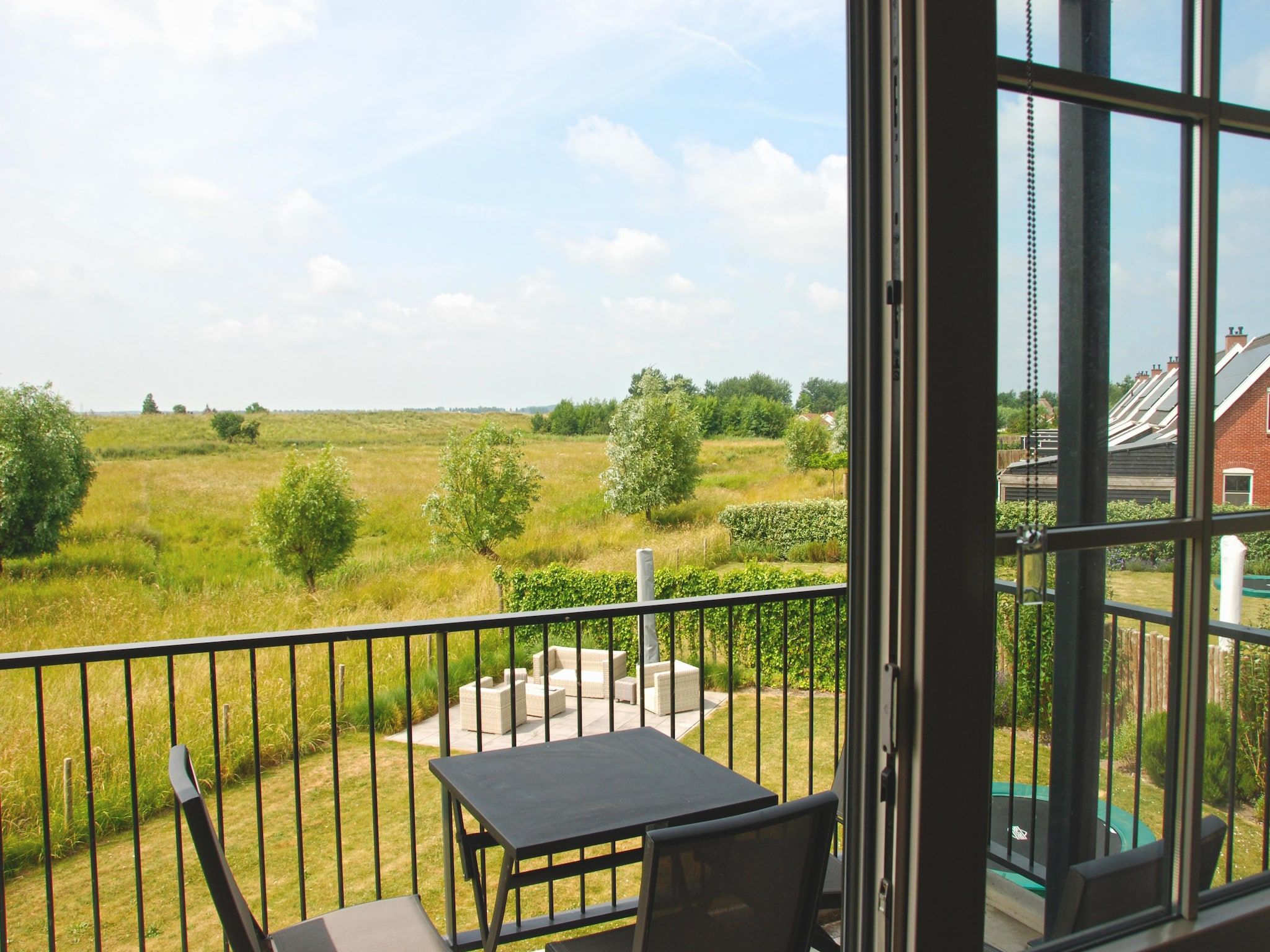 Het terras van Zeeuwse Parel luxe Appartement 4 pers 2 bdk in Colijnsplaat
