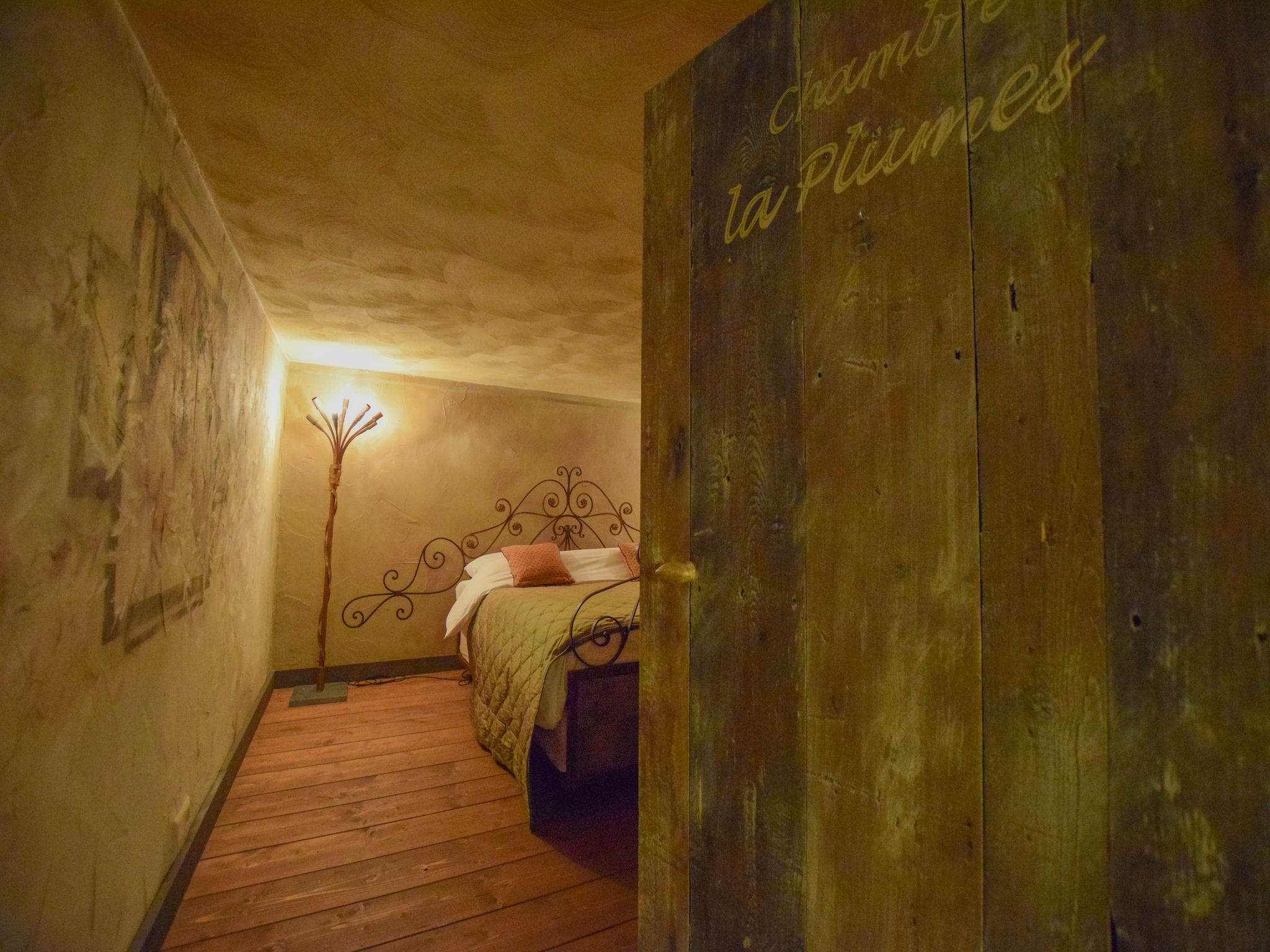 Een slaapkamer van La Maison Douce in Alphen