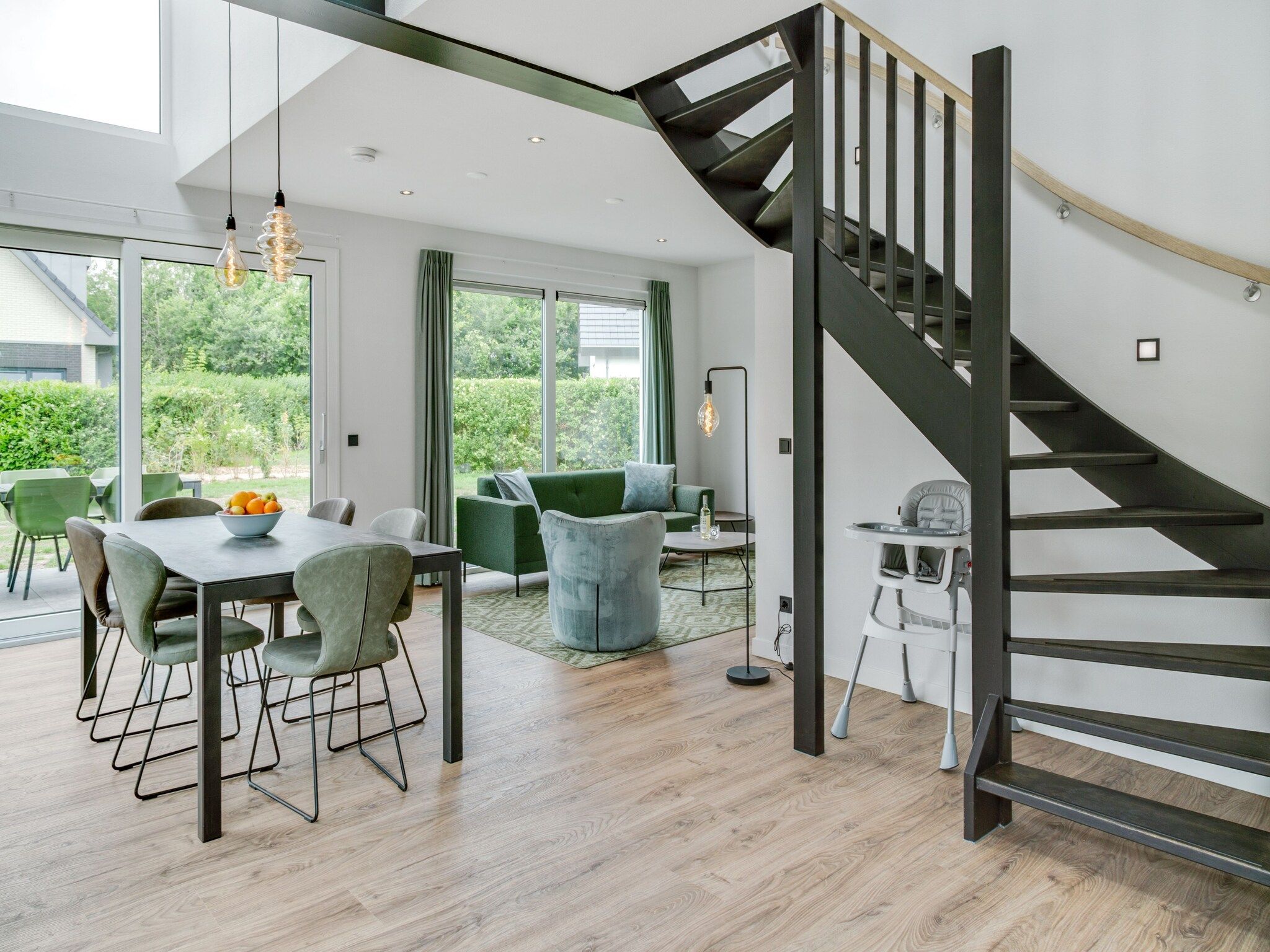 De eetkamer van De Koog nr 1 - 6 pers woning de luxe in De Koog Texel