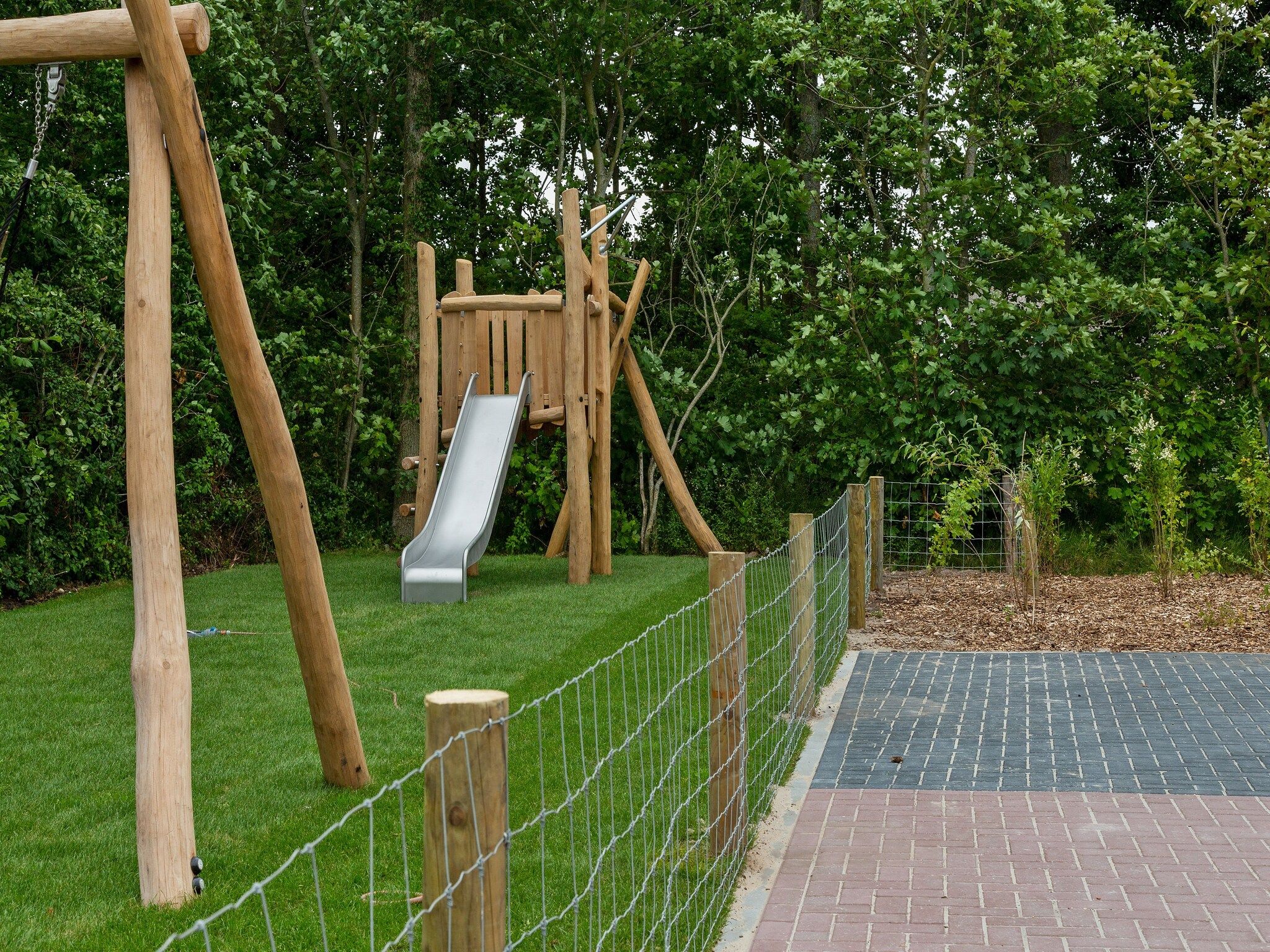 De tuin van De Koog nr 6 tm 10- 6 pers woning de luxe in De Koog Texel