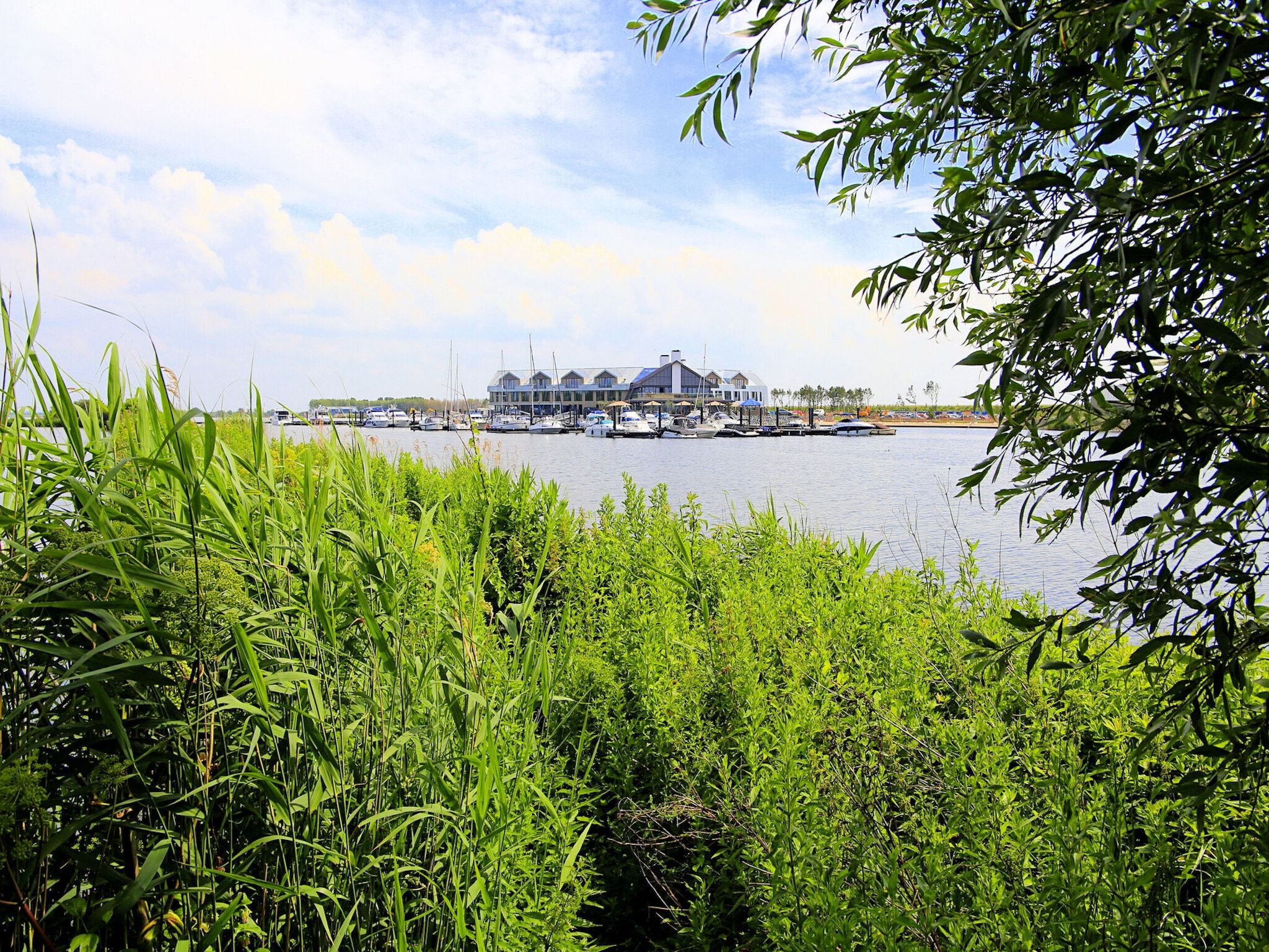 Parkfaciliteiten bij Resort Waterrijk Oesterdam 11 in Tholen