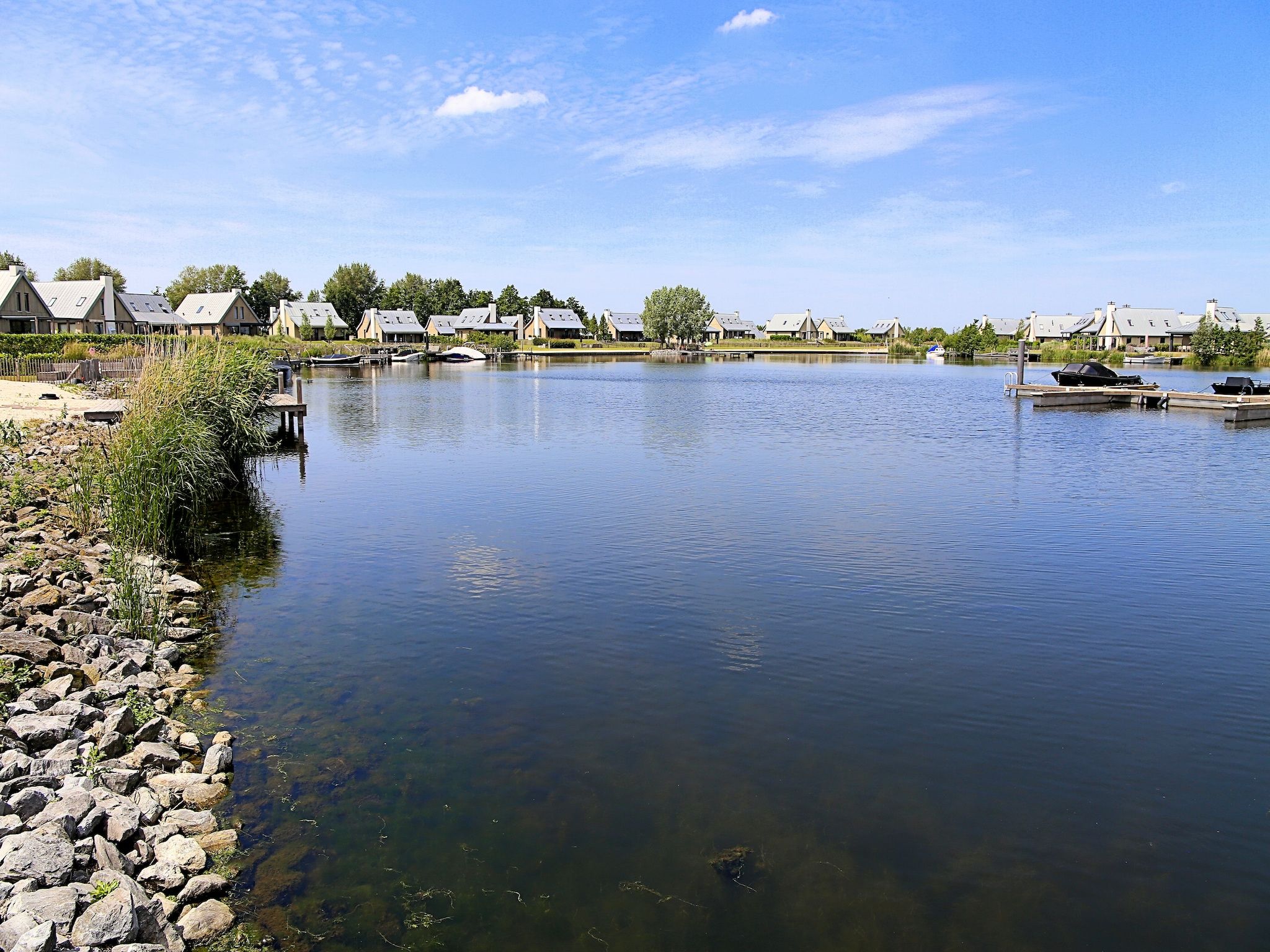 Parkfaciliteiten bij Resort Waterrijk Oesterdam 11 in Tholen