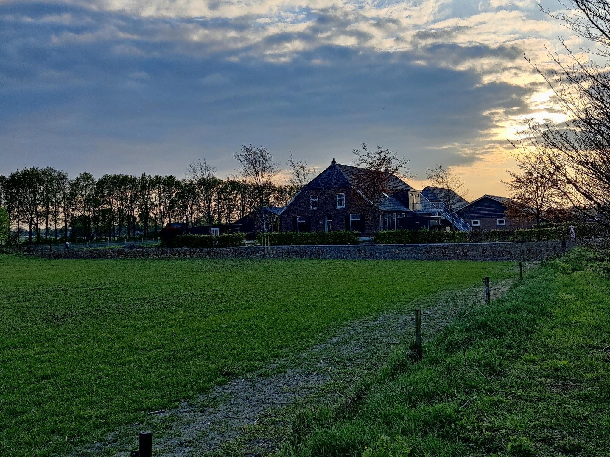 De tuin van Genieten in Silvolde in Silvolde