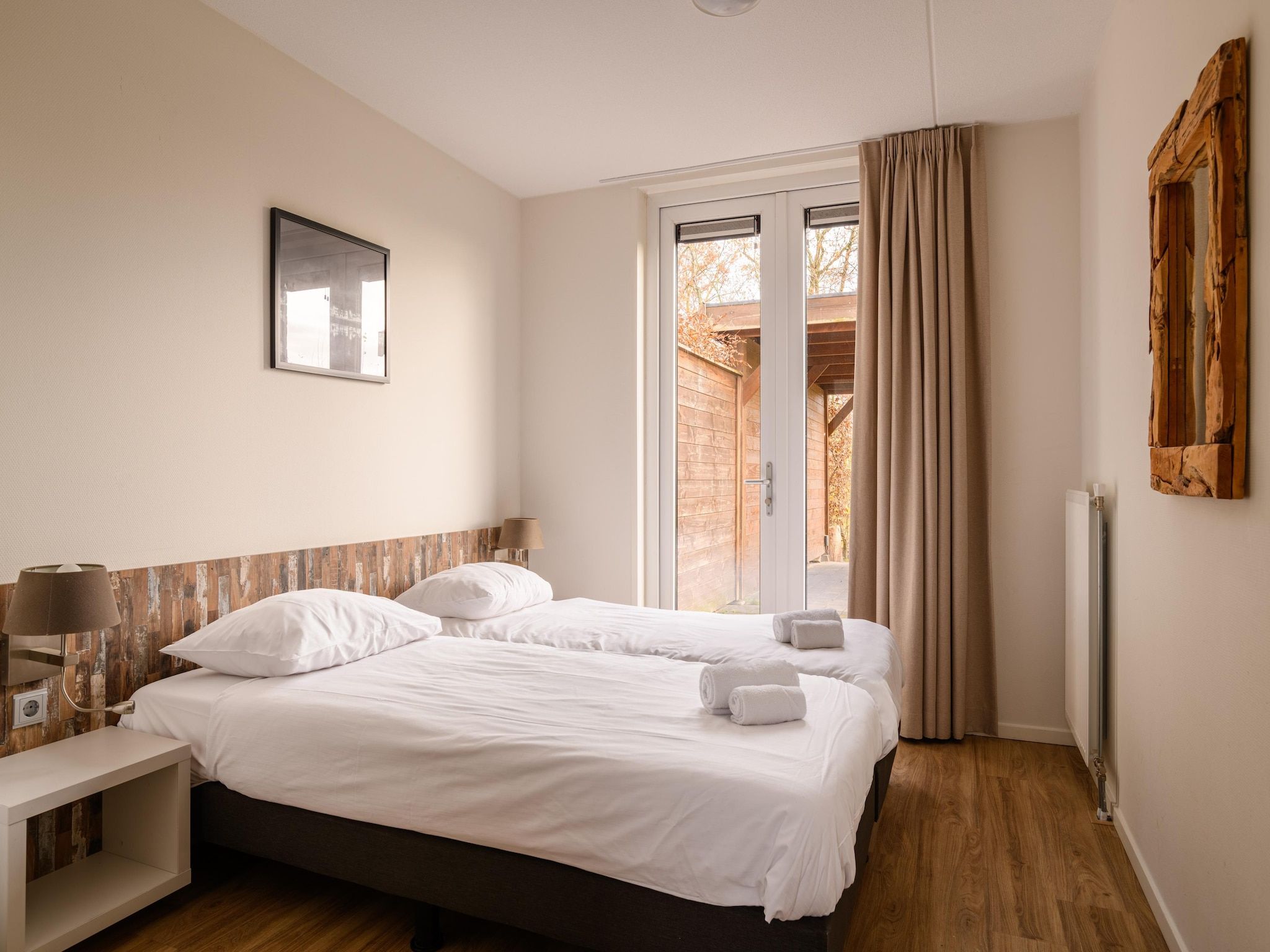 Een slaapkamer van Resort Maastricht 14 in Maastricht