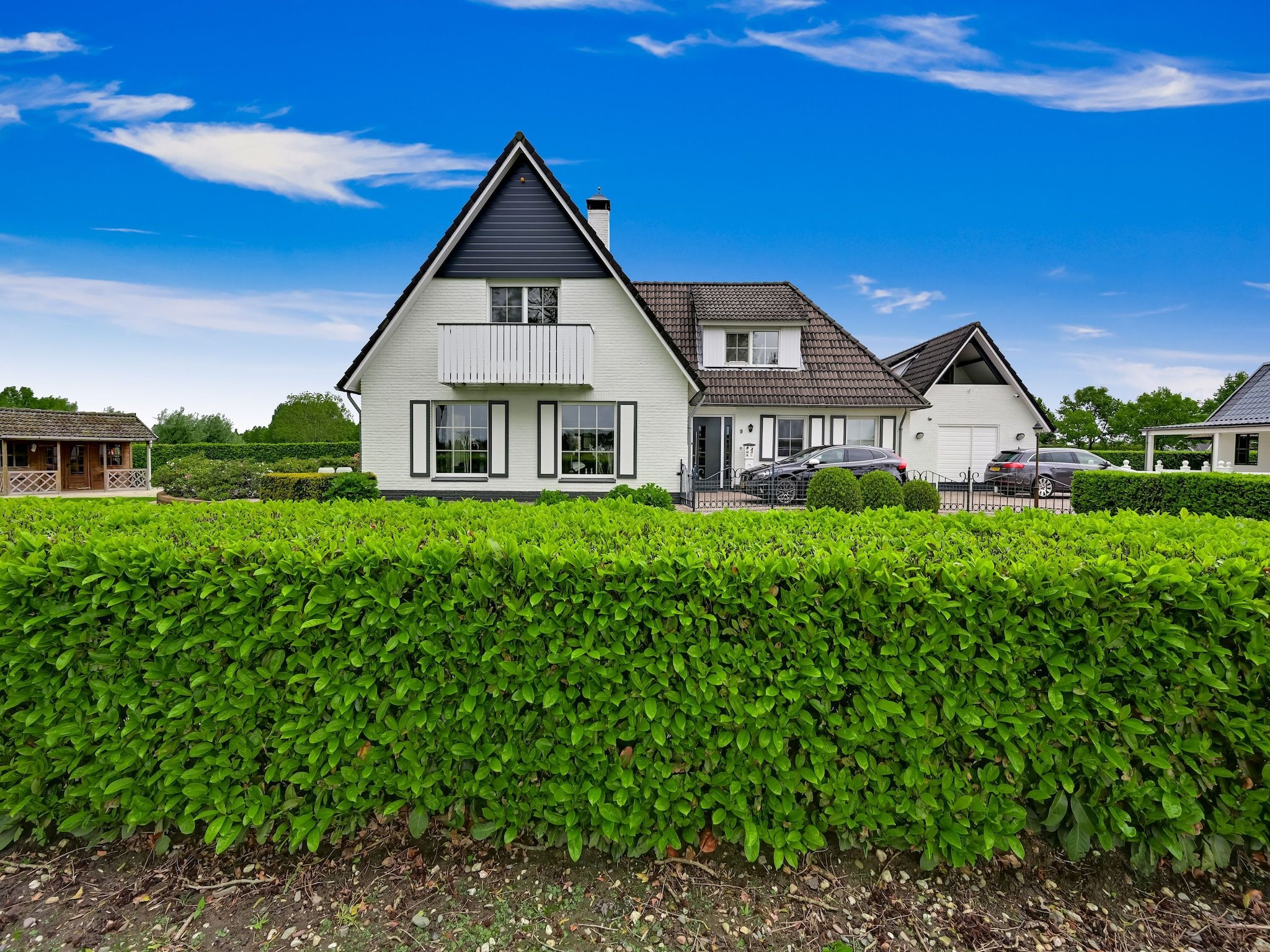 De buitenkant van Villa Didam in Didam