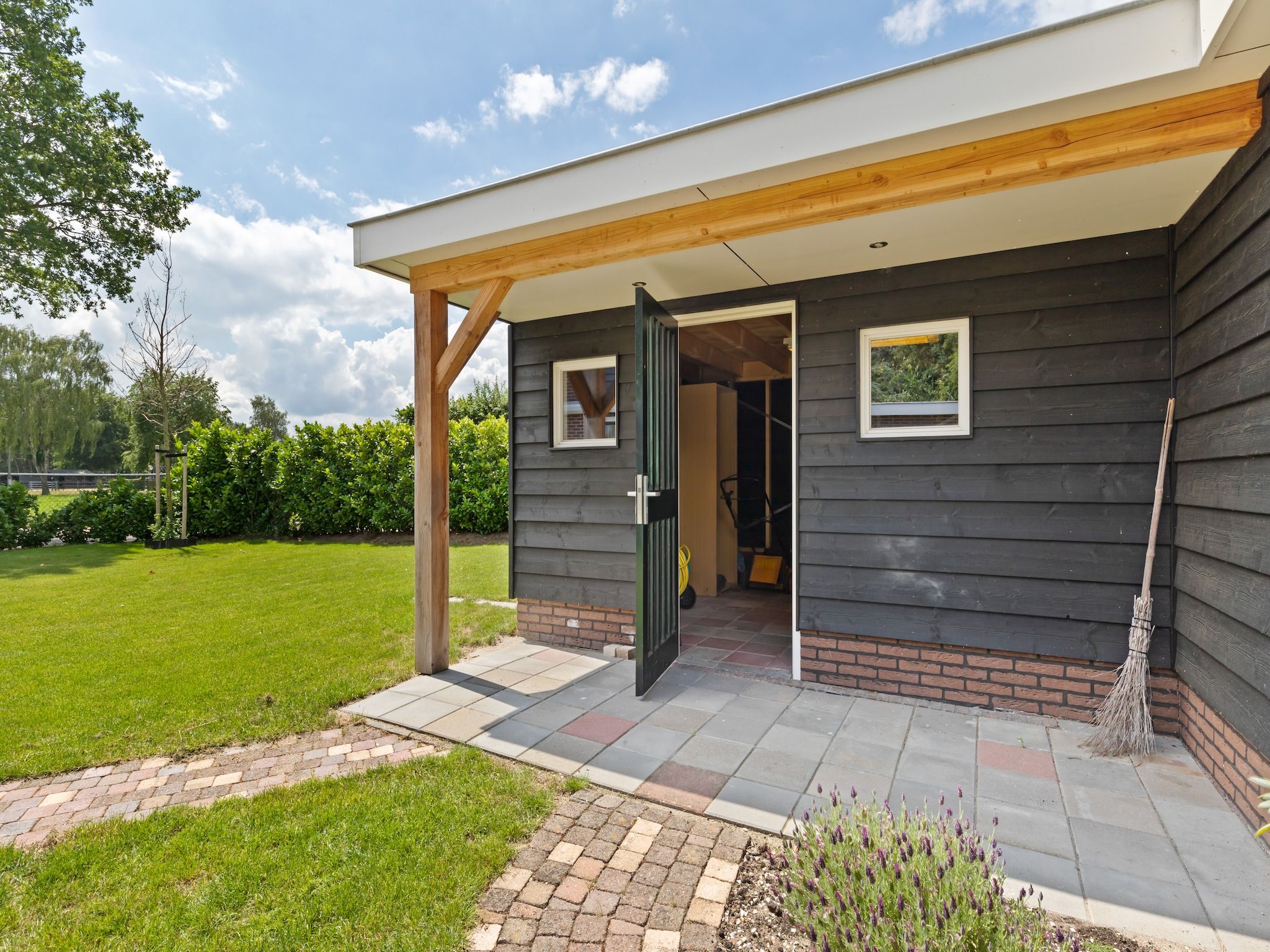 De buitenkant van Huisje Putten in Putten