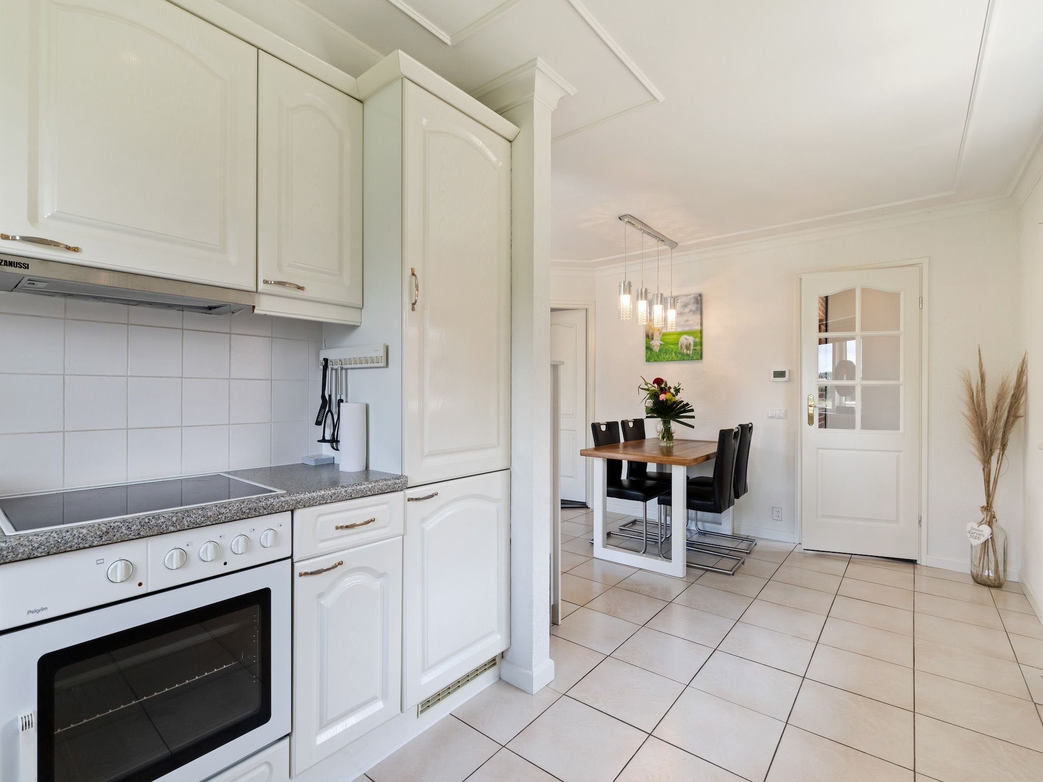 De keuken van Huisje Putten in Putten