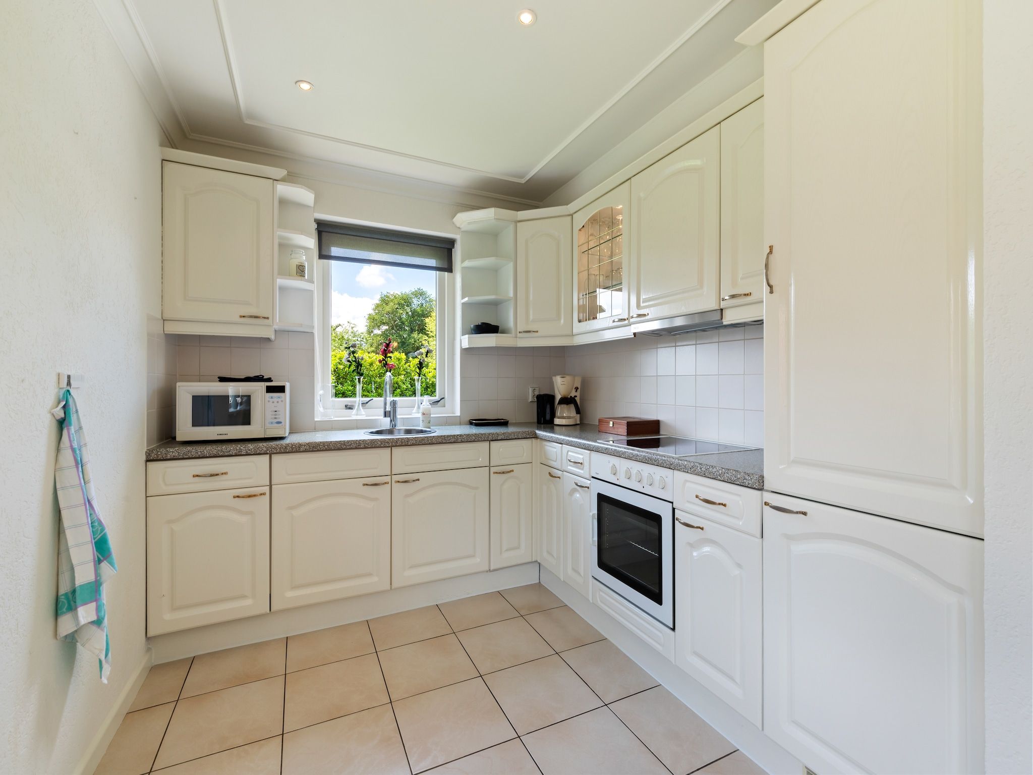 De keuken van Huisje Putten in Putten