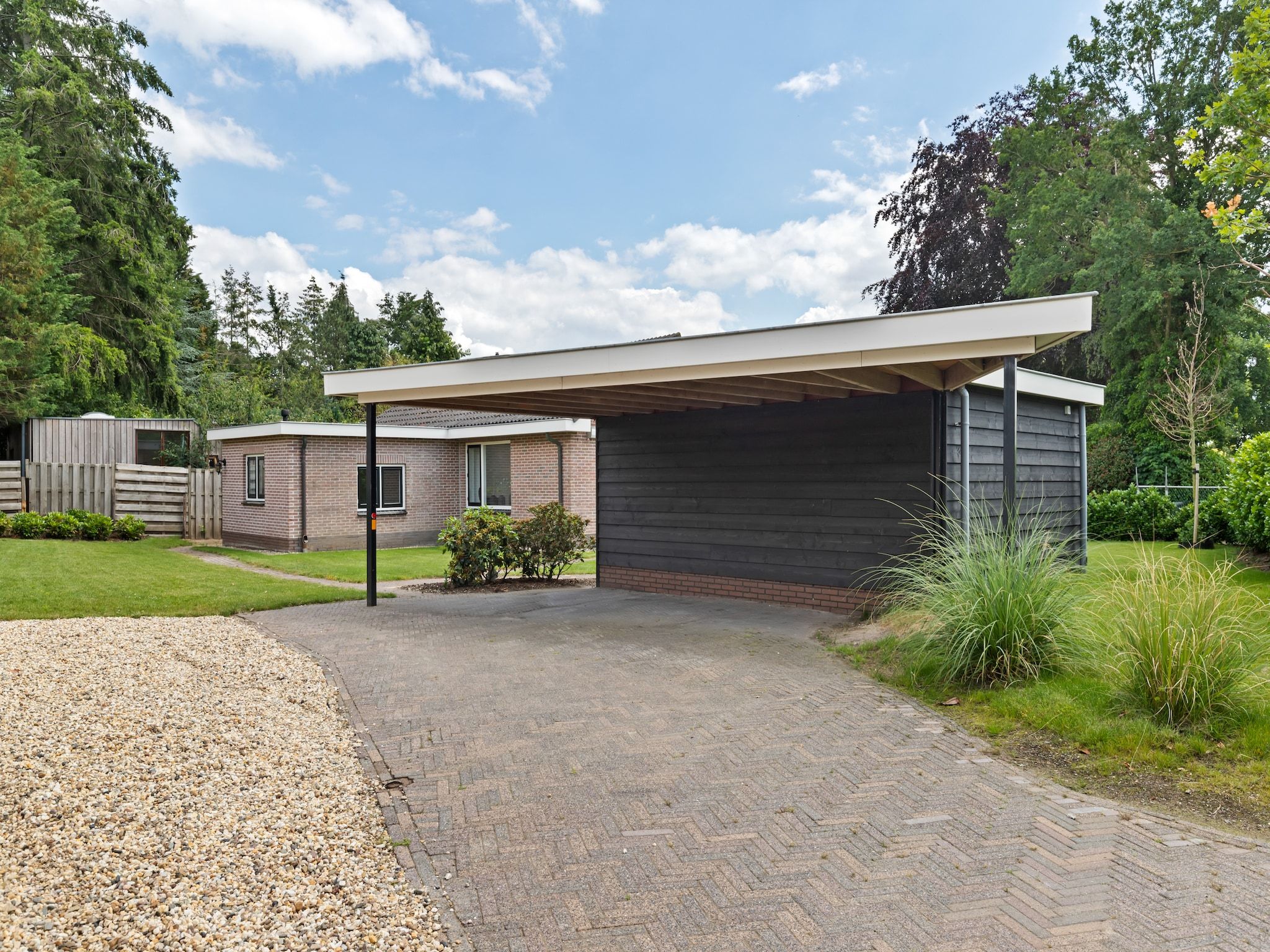 De buitenkant van Huisje Putten in Putten