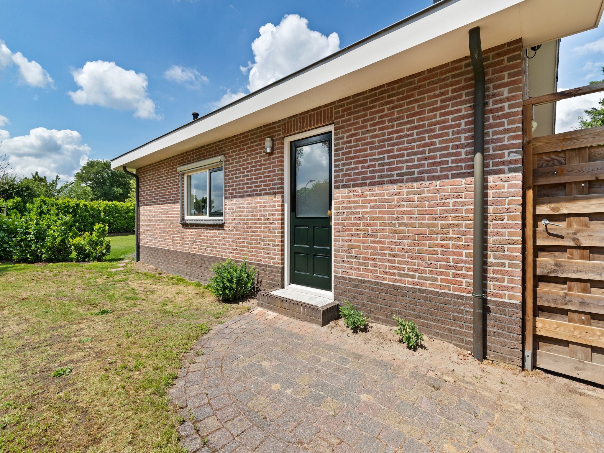 De buitenkant van Huisje Putten in Putten