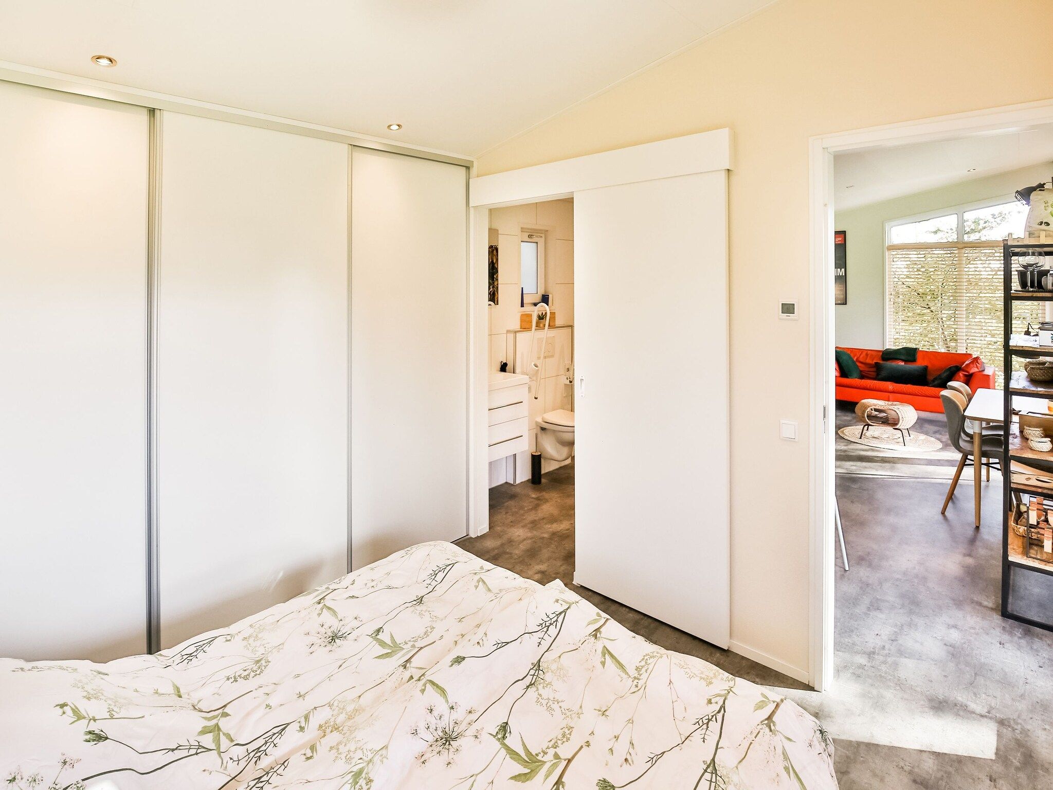 Een slaapkamer van Het Eikeltje in Tripscompagnie