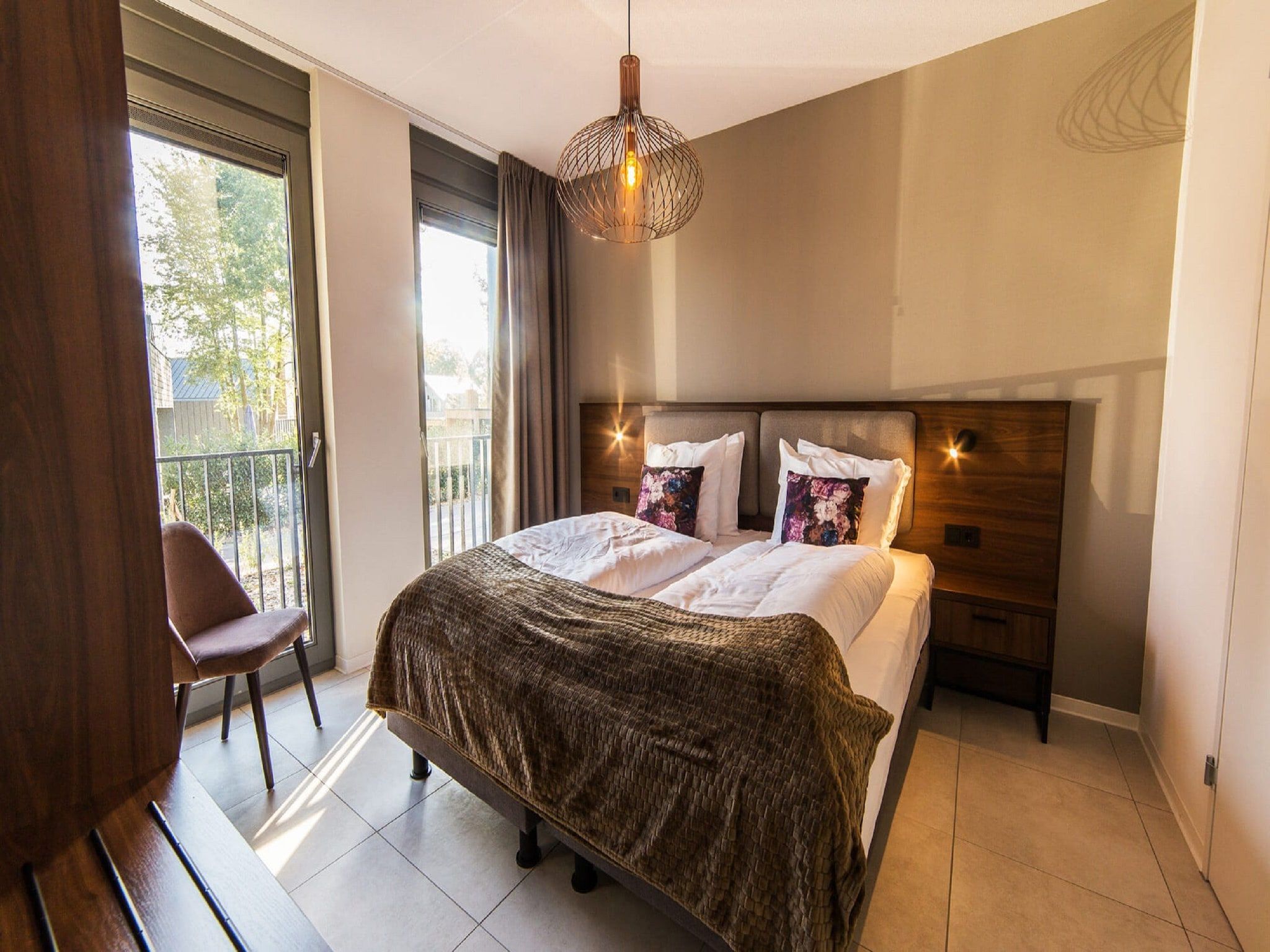 Een slaapkamer van Resort Maastricht 26 in Maastricht