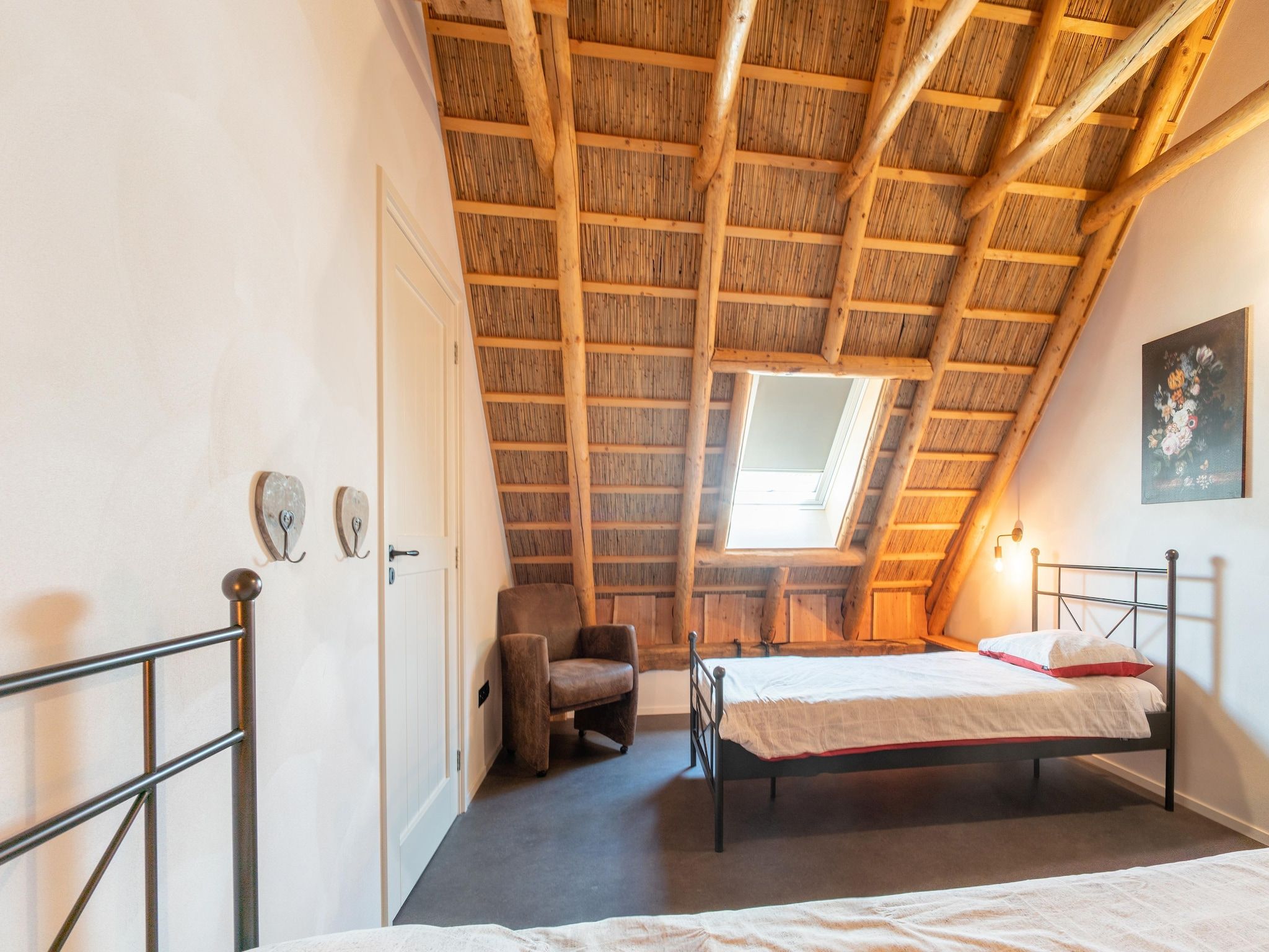 Een slaapkamer van woonboerderij in Staphorst voor 6 personen in Rouveen