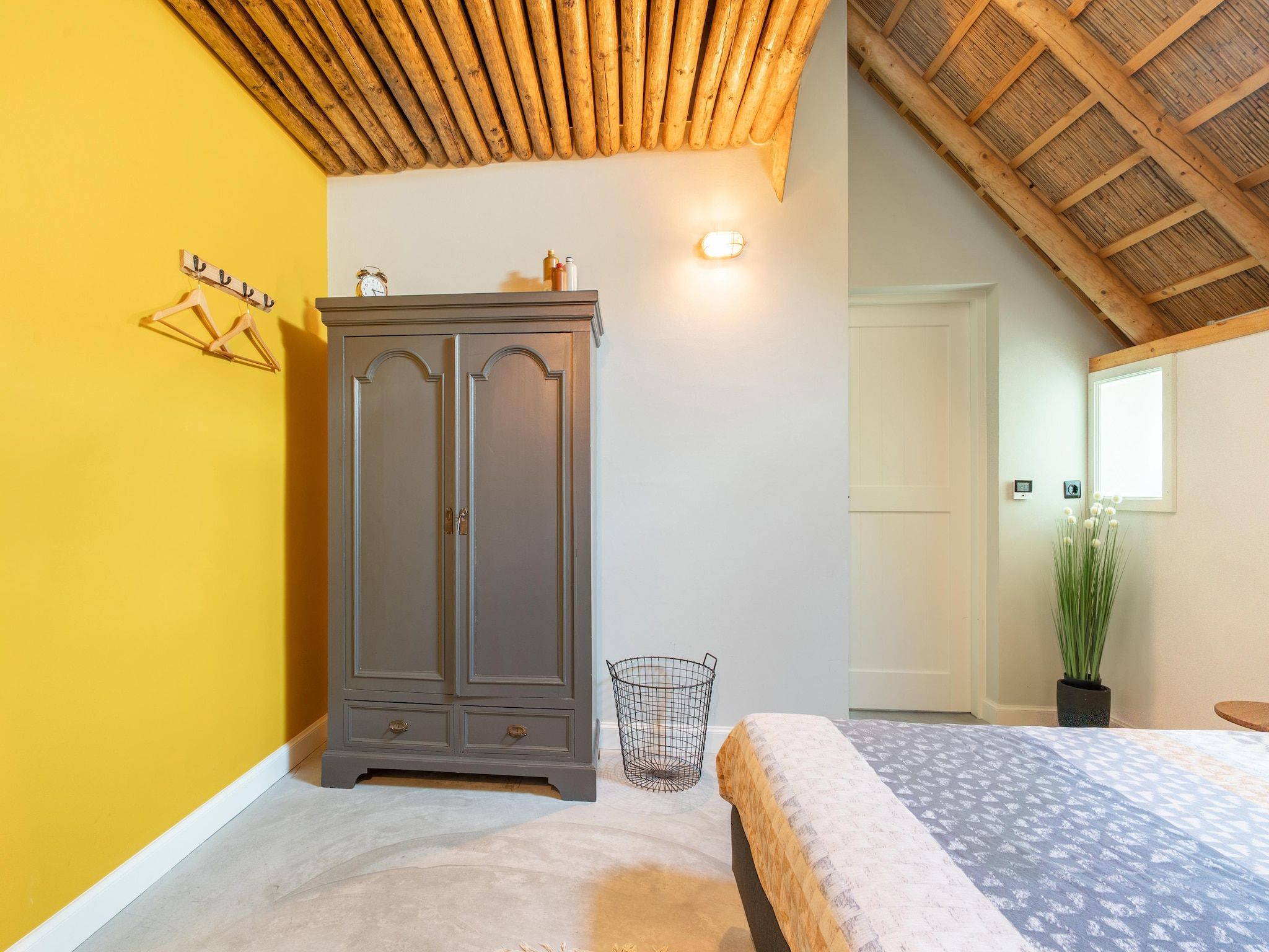 Een slaapkamer van woonboerderij in Staphorst voor 6 personen in Rouveen