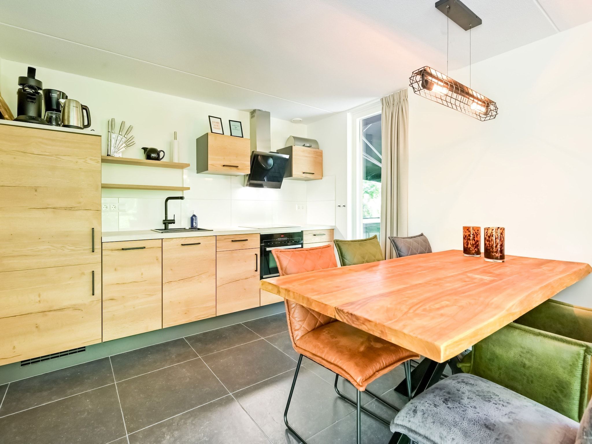 De keuken van Uitzicht in Reutum