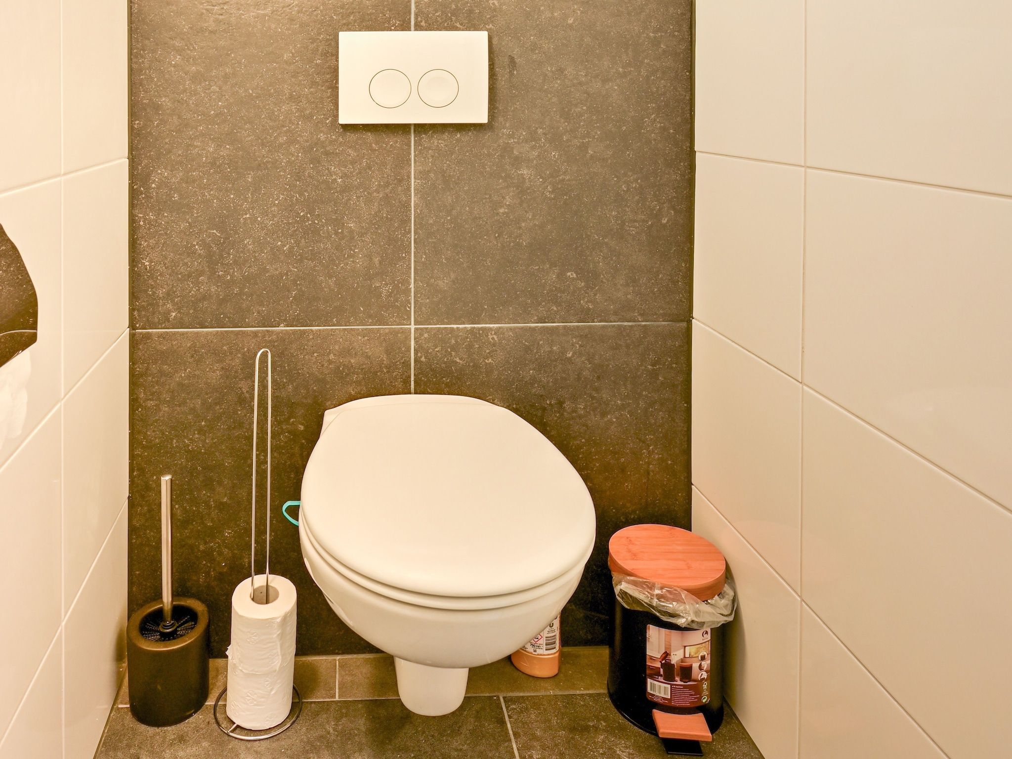 De badkamer van Uitzicht in Reutum