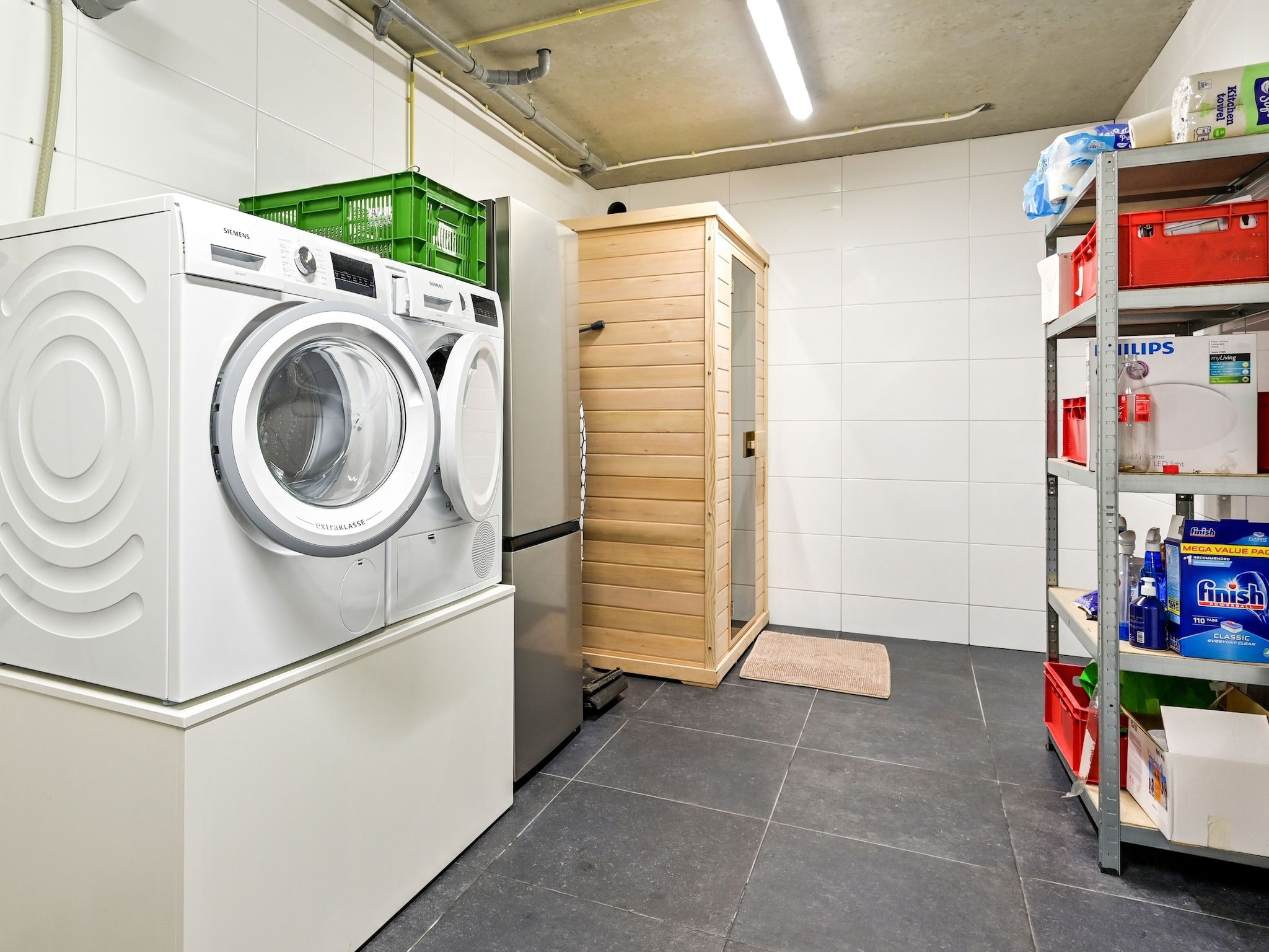 De badkamer van Uitzicht in Reutum