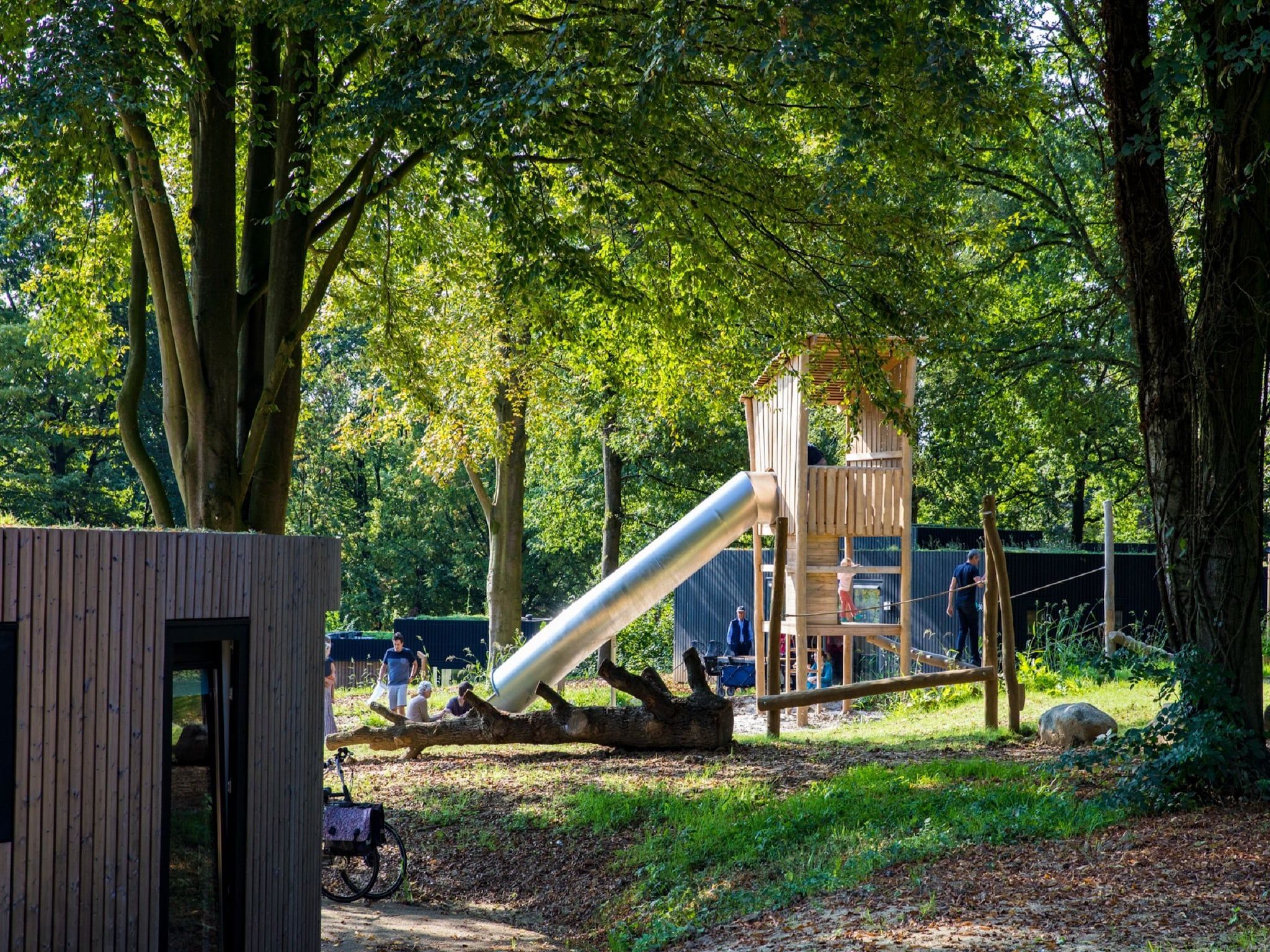 Parkfaciliteiten bij Resort Gulpen 7 in Gulpen