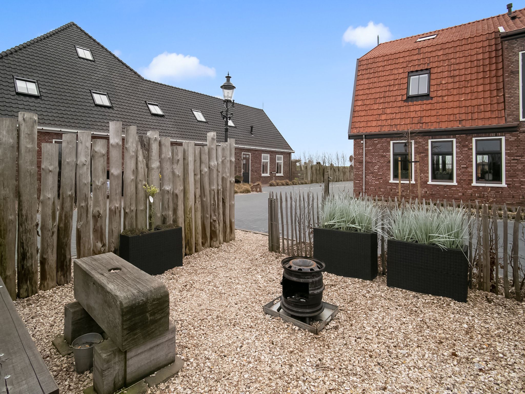 Het terras van Hazenborgh - Duinhuis 1 in Callantsoog