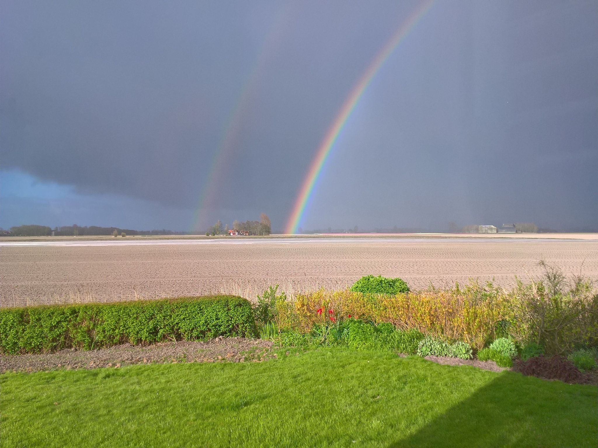 De tuin van Wol Thus in Paesens