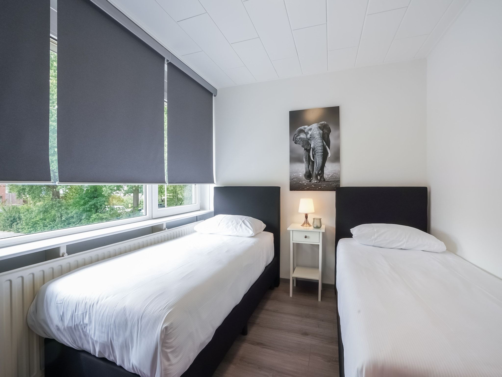 Een slaapkamer van Vakantiewoning De Linge in Kerkrade