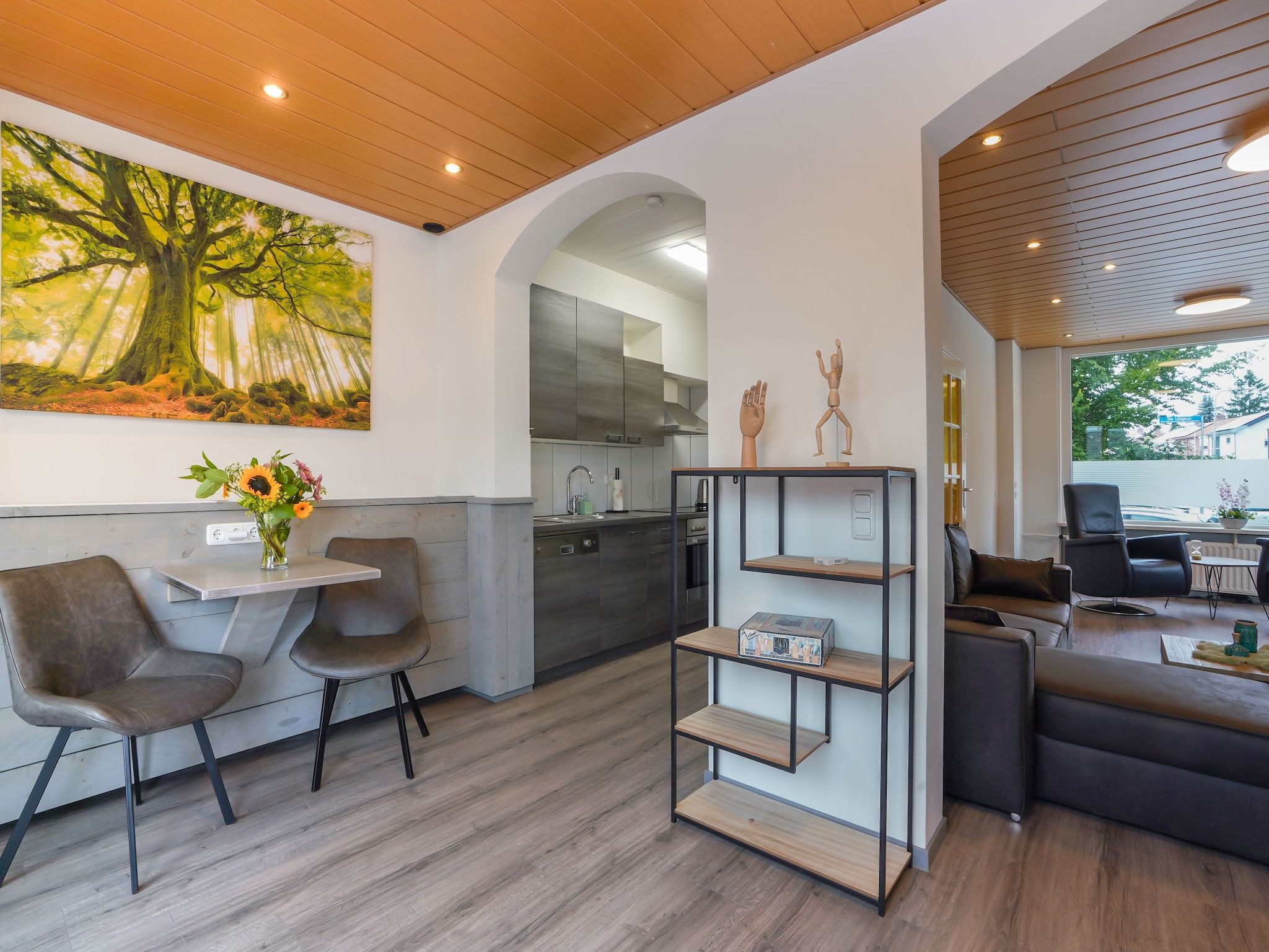 De woonkamer van Vakantiewoning De Linge in Kerkrade