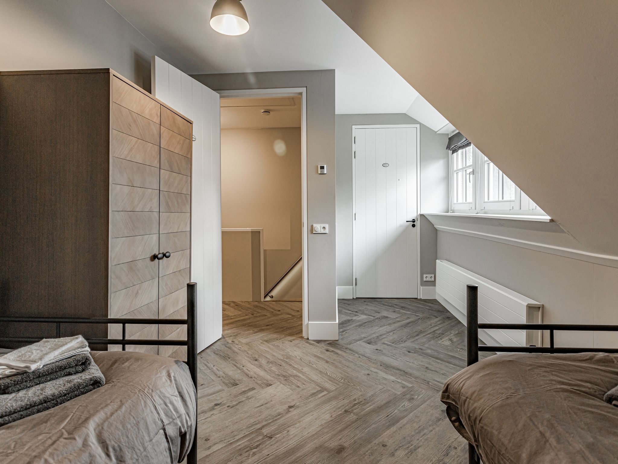 Een slaapkamer van Erve Olde Sasbrink in Nijverdal