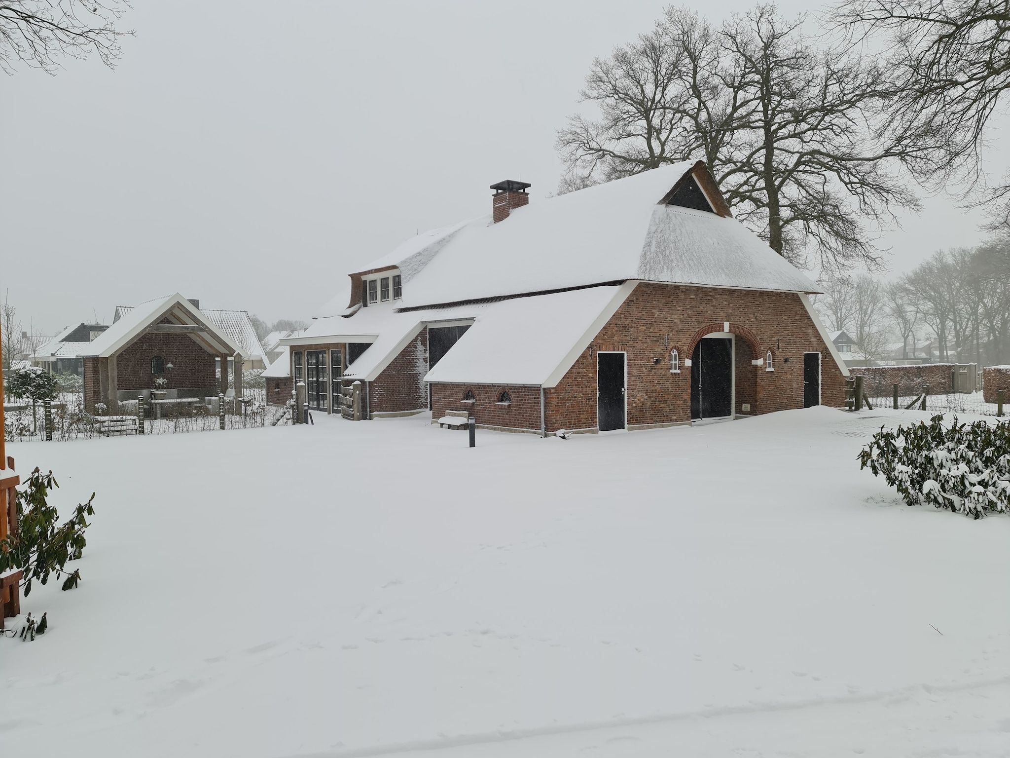 De buitenkant van Erve Olde Sasbrink in Nijverdal