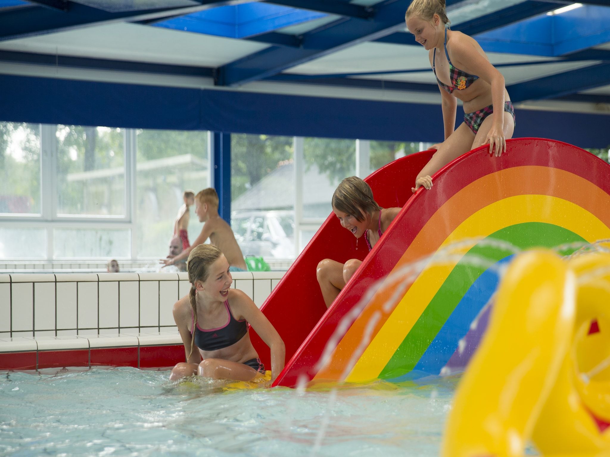 Parkfaciliteiten bij Vakantiepark Mölke 28 in Zuna