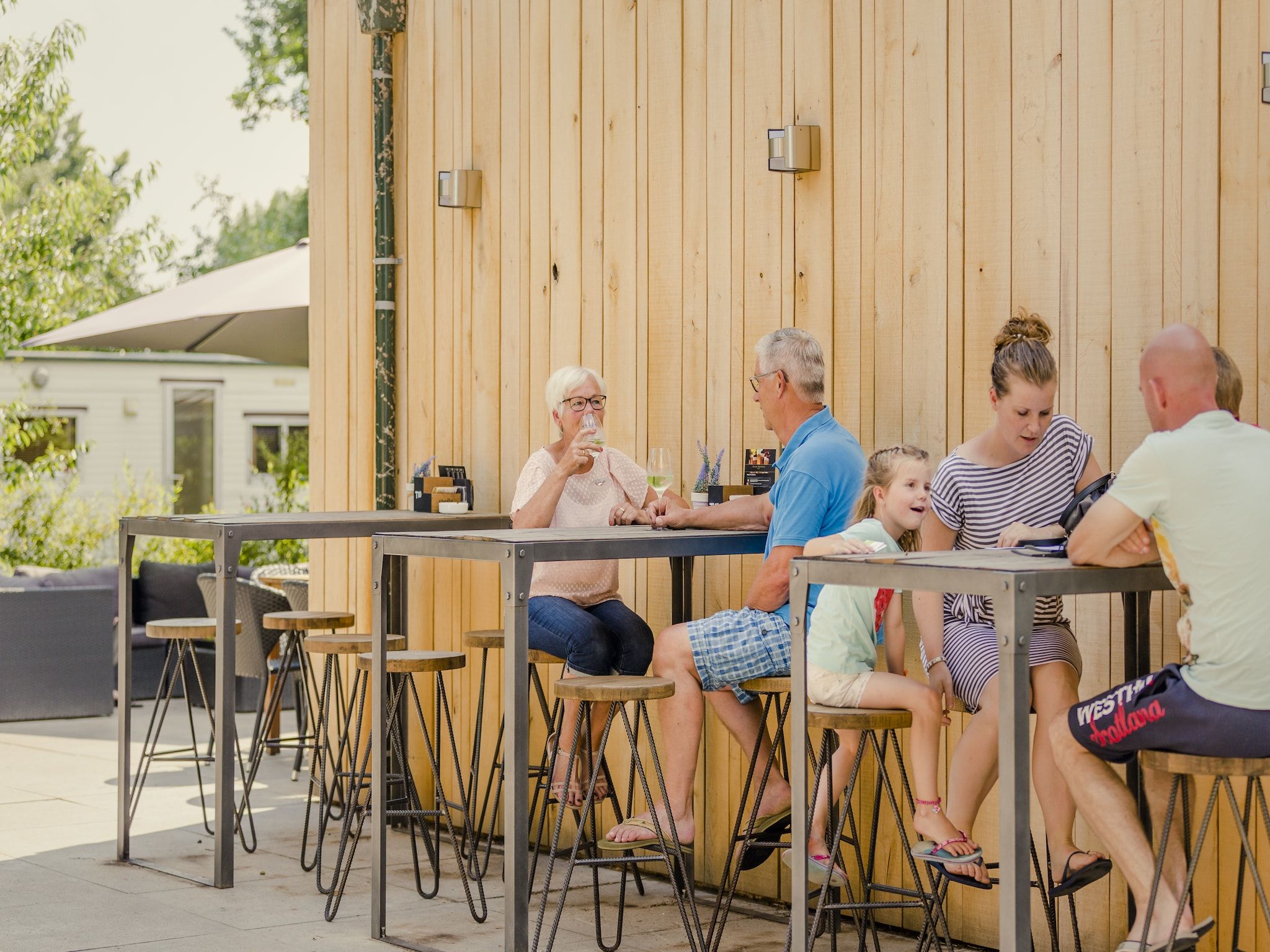 Parkfaciliteiten bij Vakantiepark Mölke 31 in Zuna