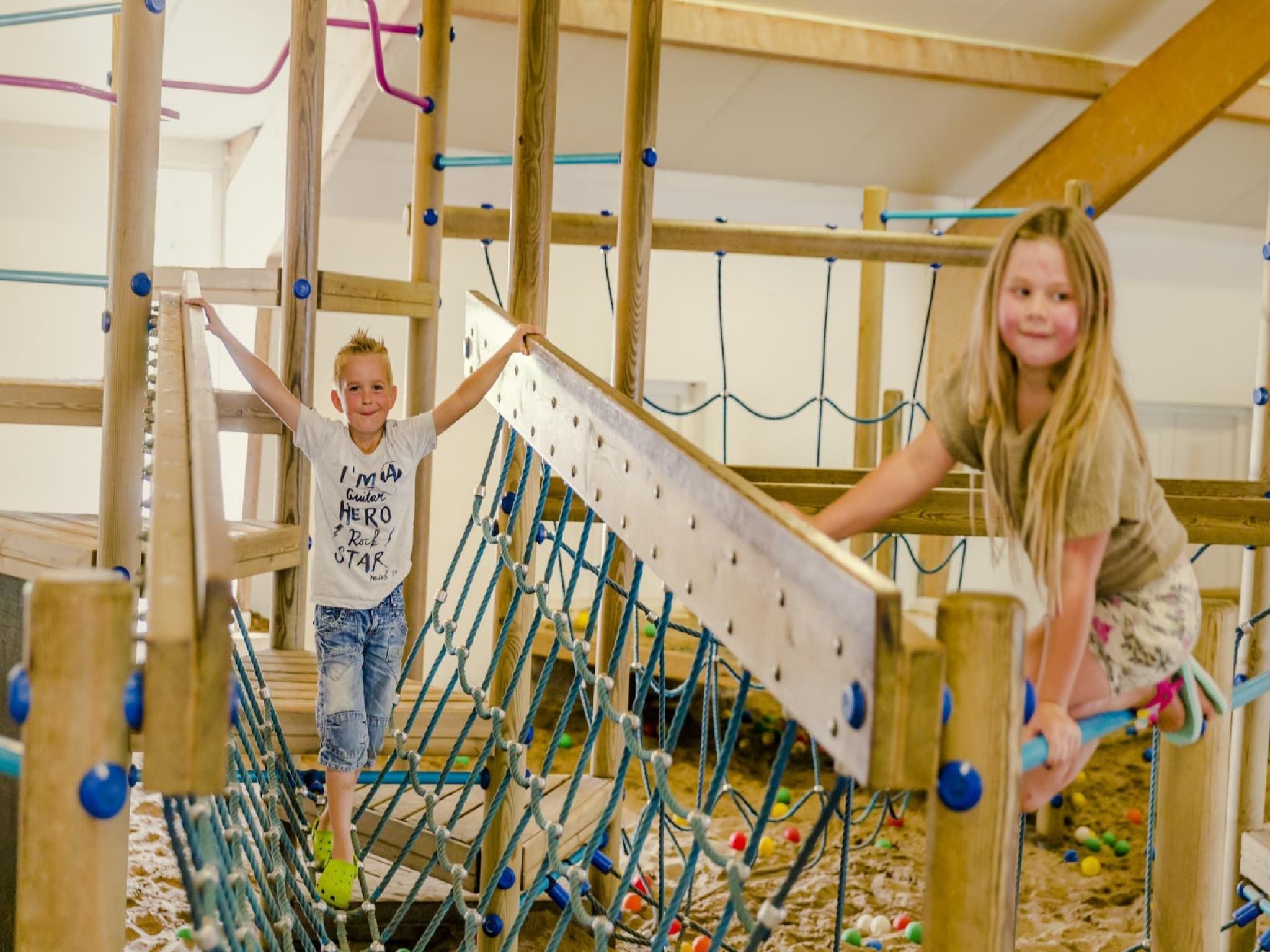 Parkfaciliteiten bij Vakantiepark Mölke 29 in Zuna