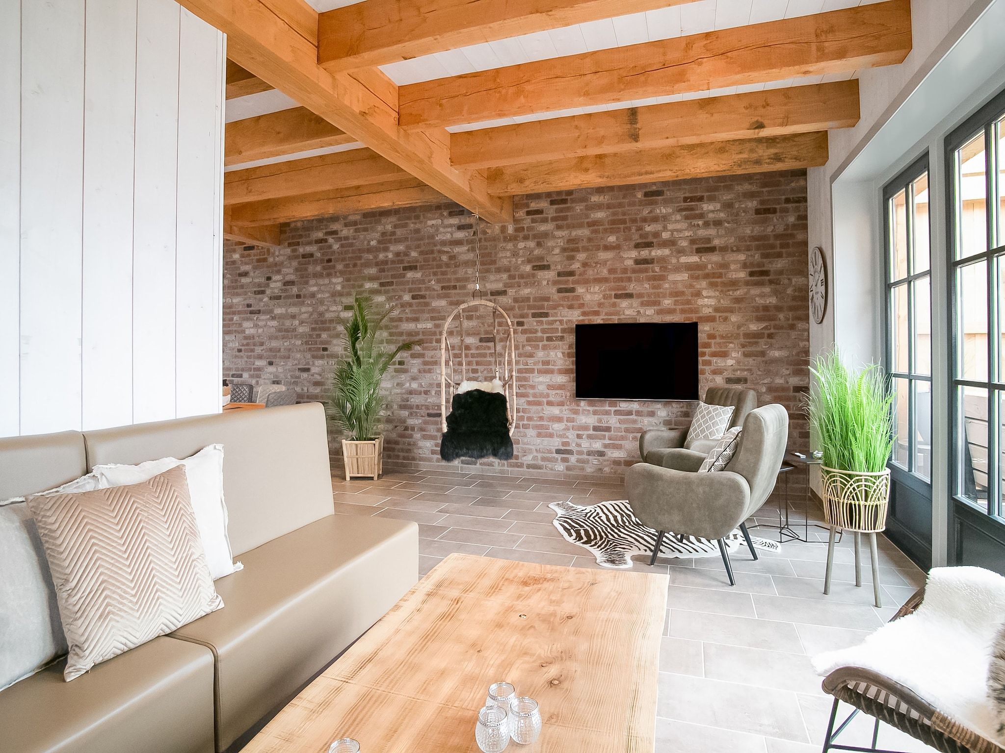 De woonkamer van Hazenborgh - Duinhuis 2 in Callantsoog