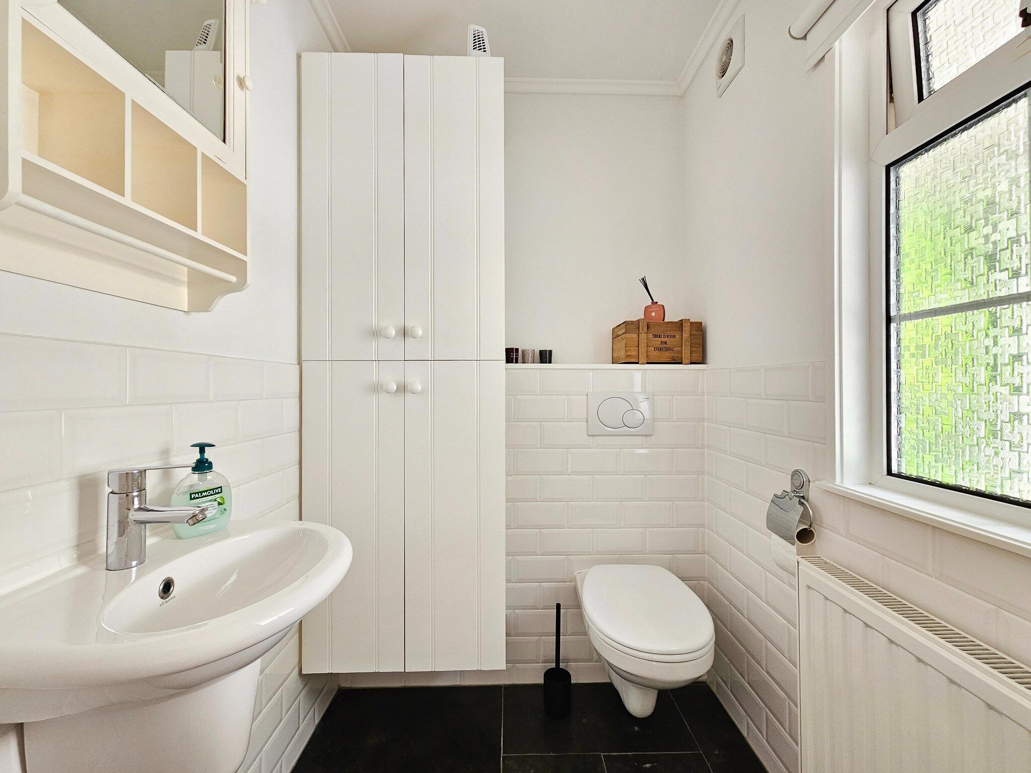 De badkamer van Chalet Kieftveen 2-4pax nr 571 met Jacuzzi in Voorthuizen