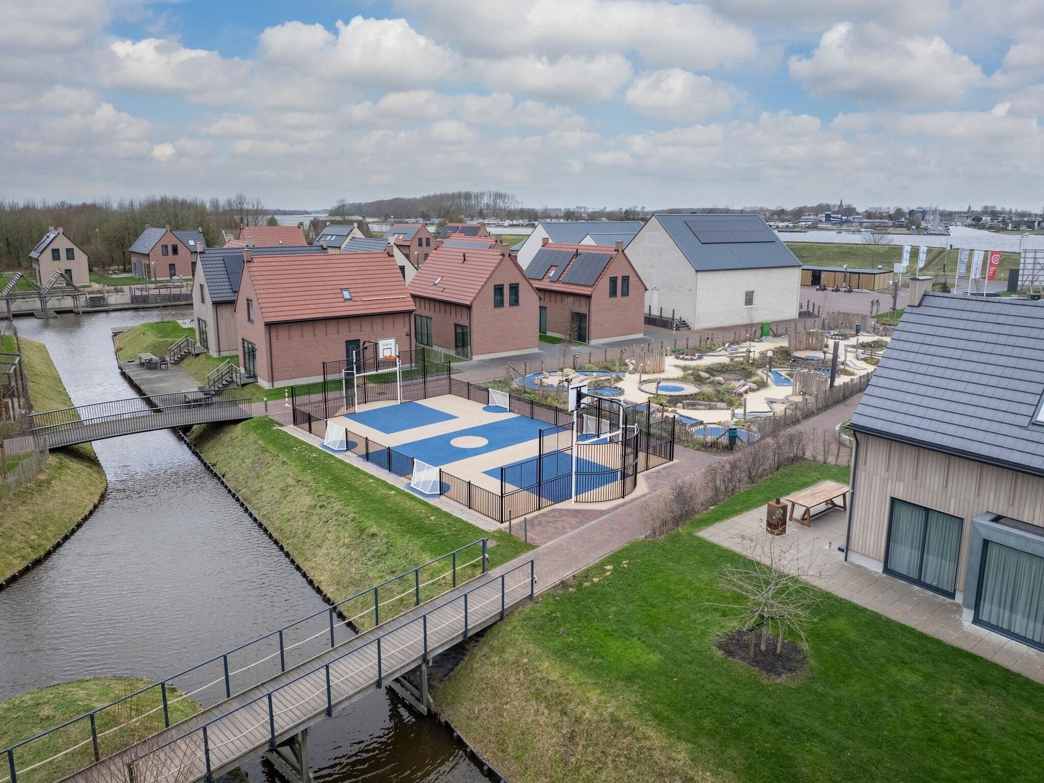De omgeving van Park Veerse Kreek 6 in Wolphaartsdijk